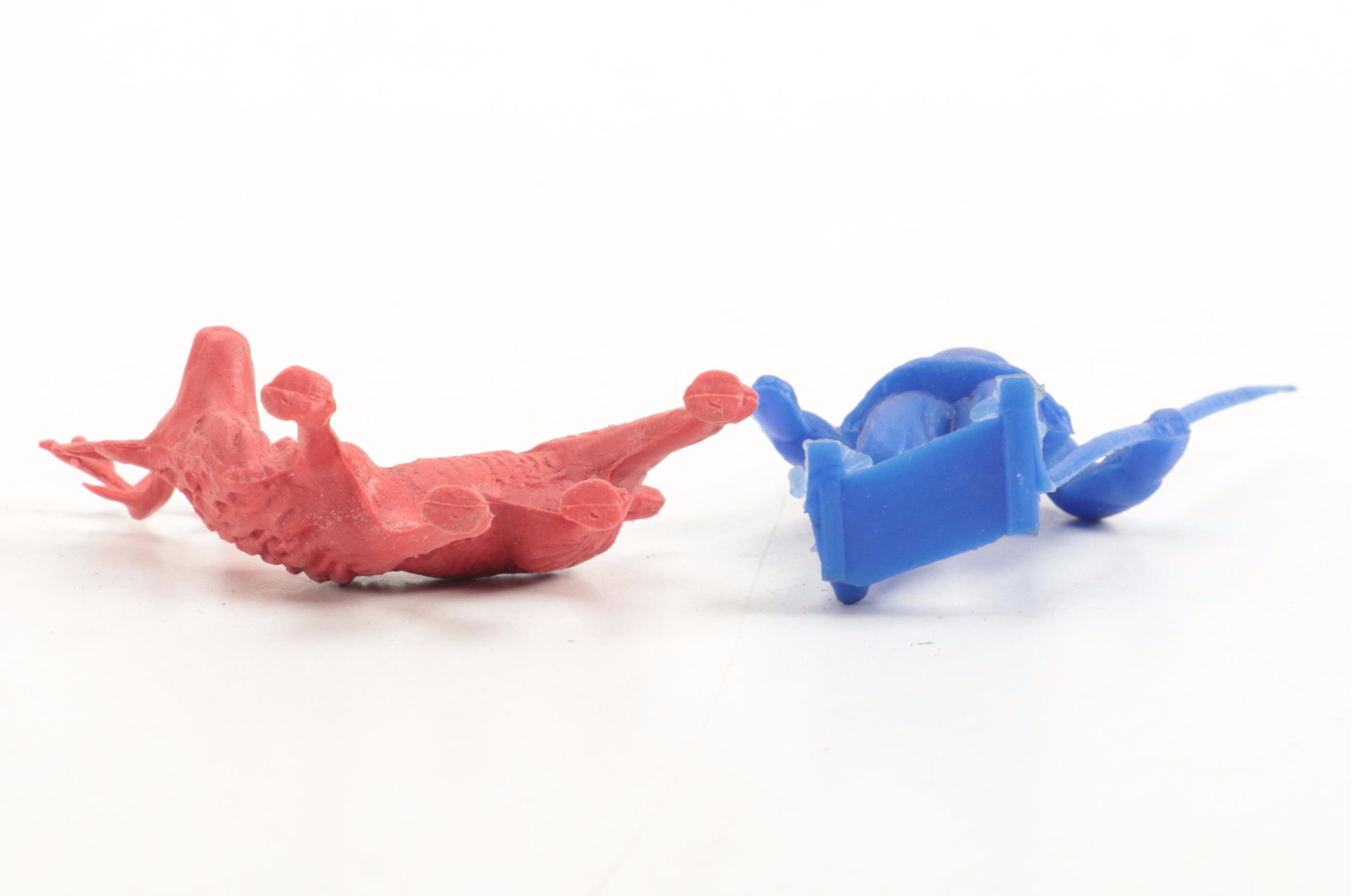 Ideal Royal Canadian Mounties Outpost and Combat Engineers Toy Sets