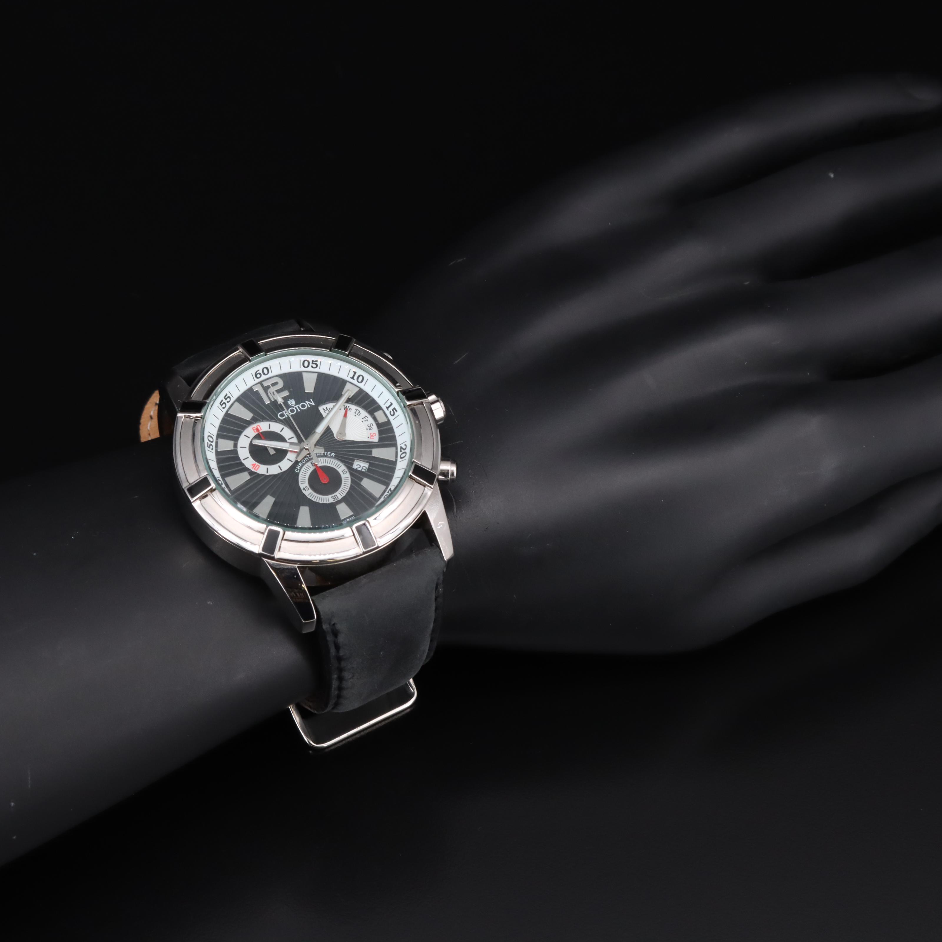 Croton Chronometer Chronograph Watch