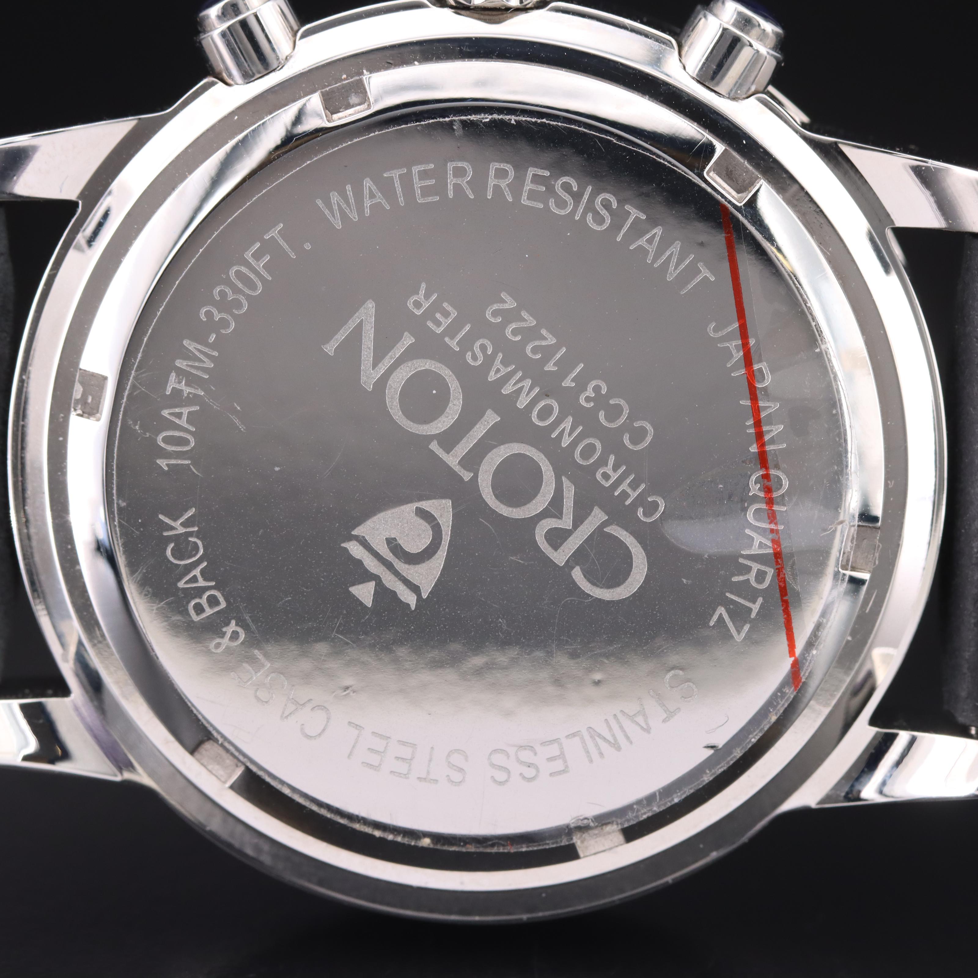 Croton Chronometer Chronograph Watch