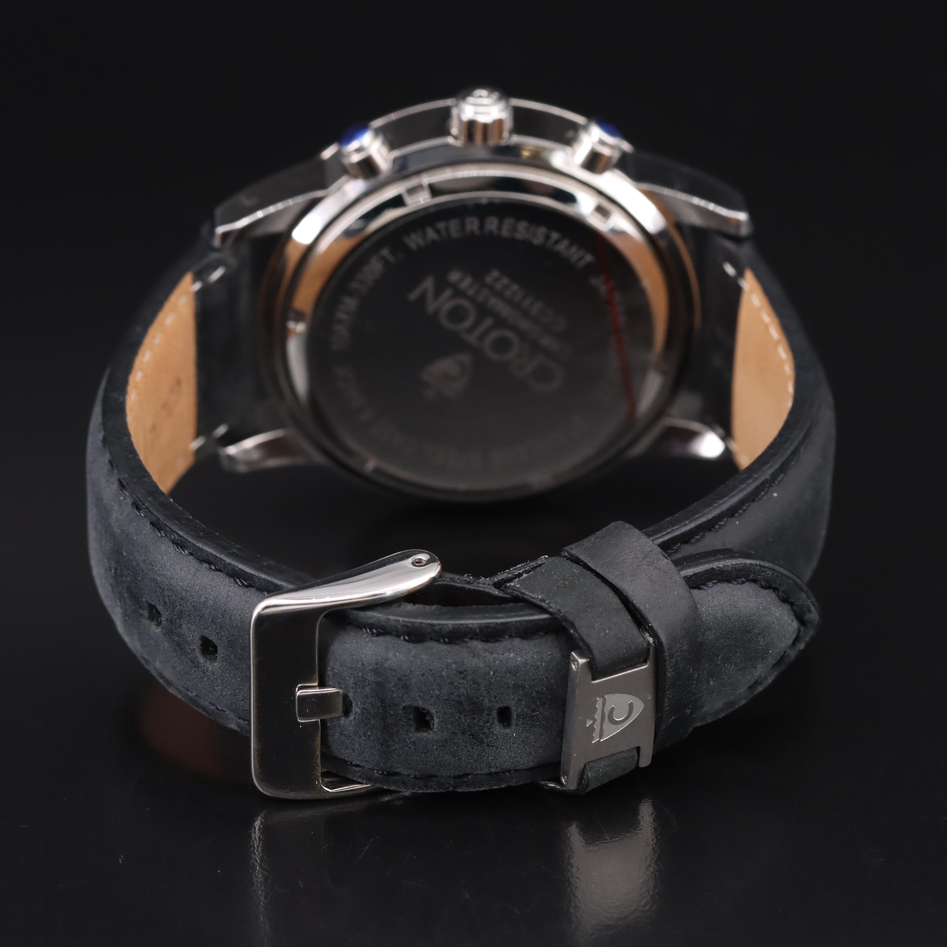 Croton Chronometer Chronograph Watch