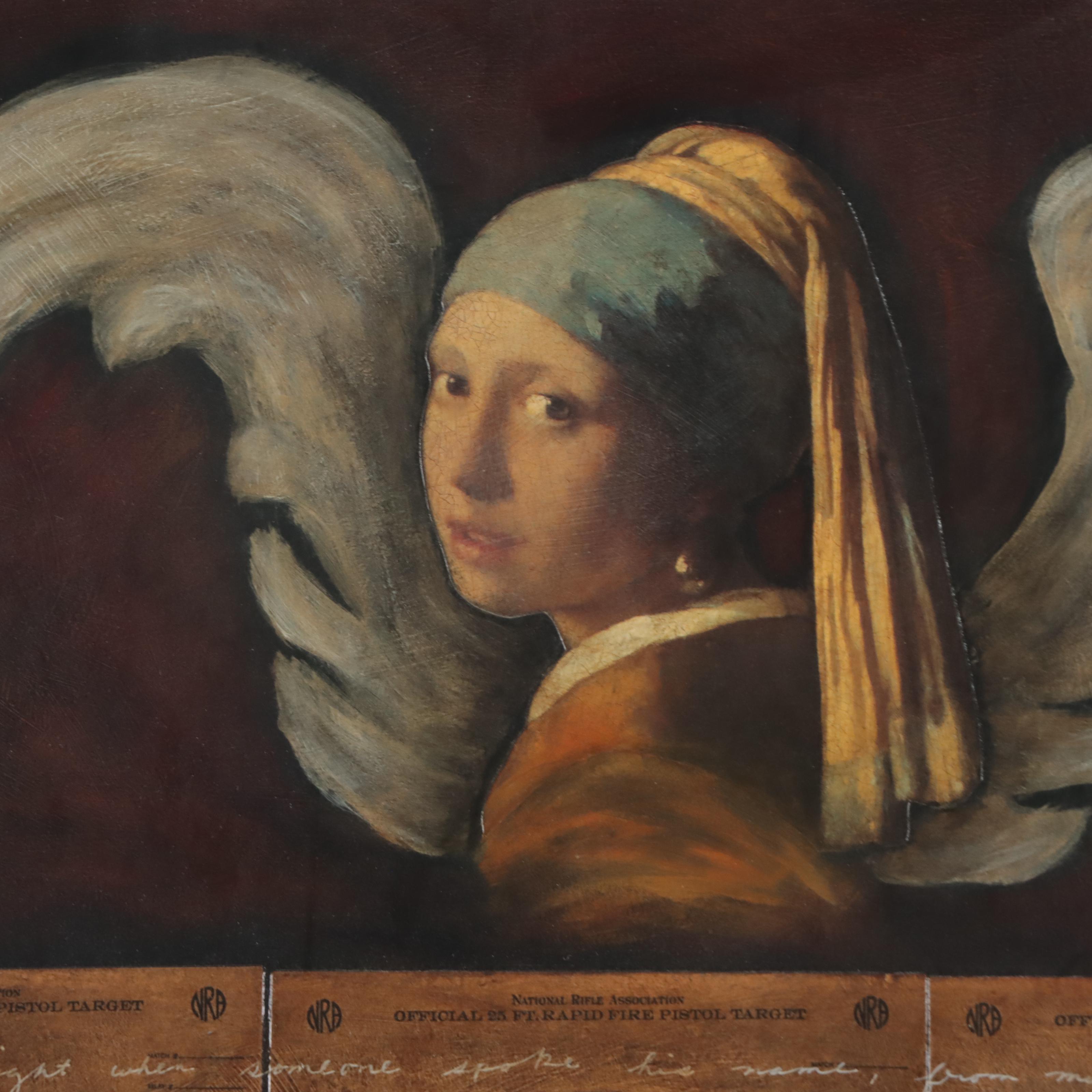 Sheryl Pierson Abstract Mixed Media Painting