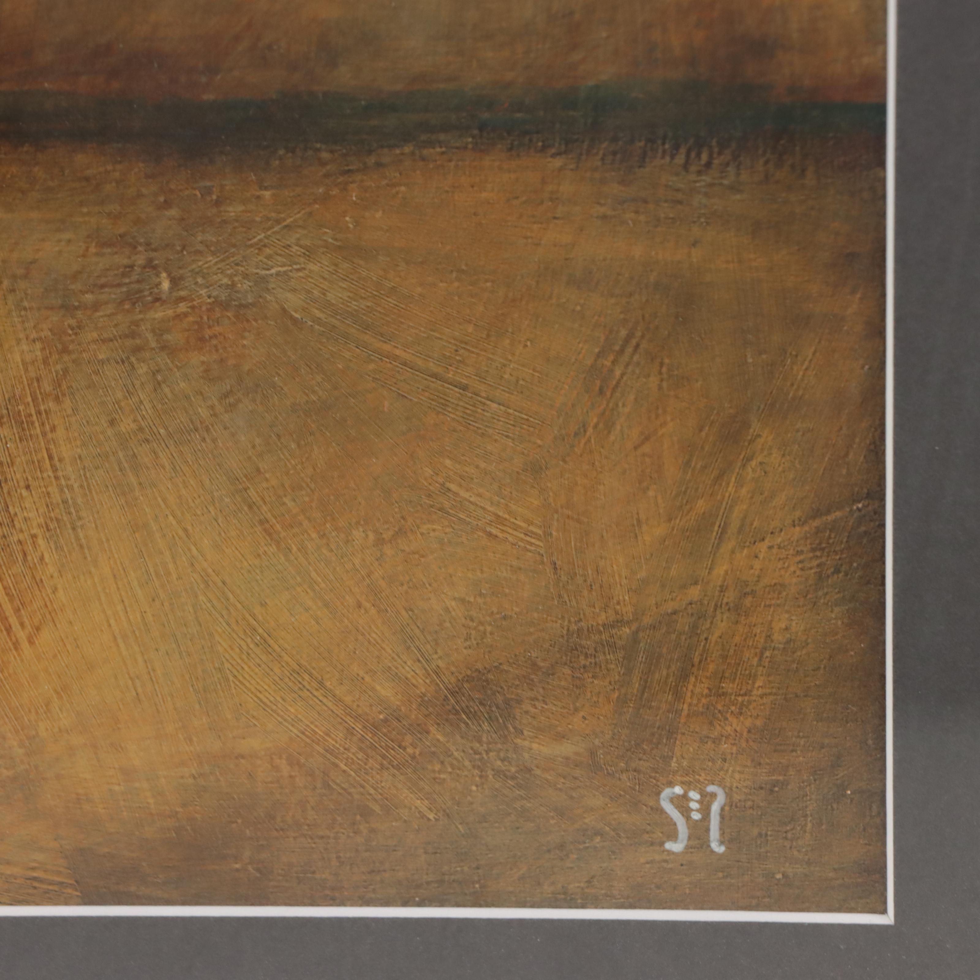 Sheryl Pierson Mixed Media Painting of Figure