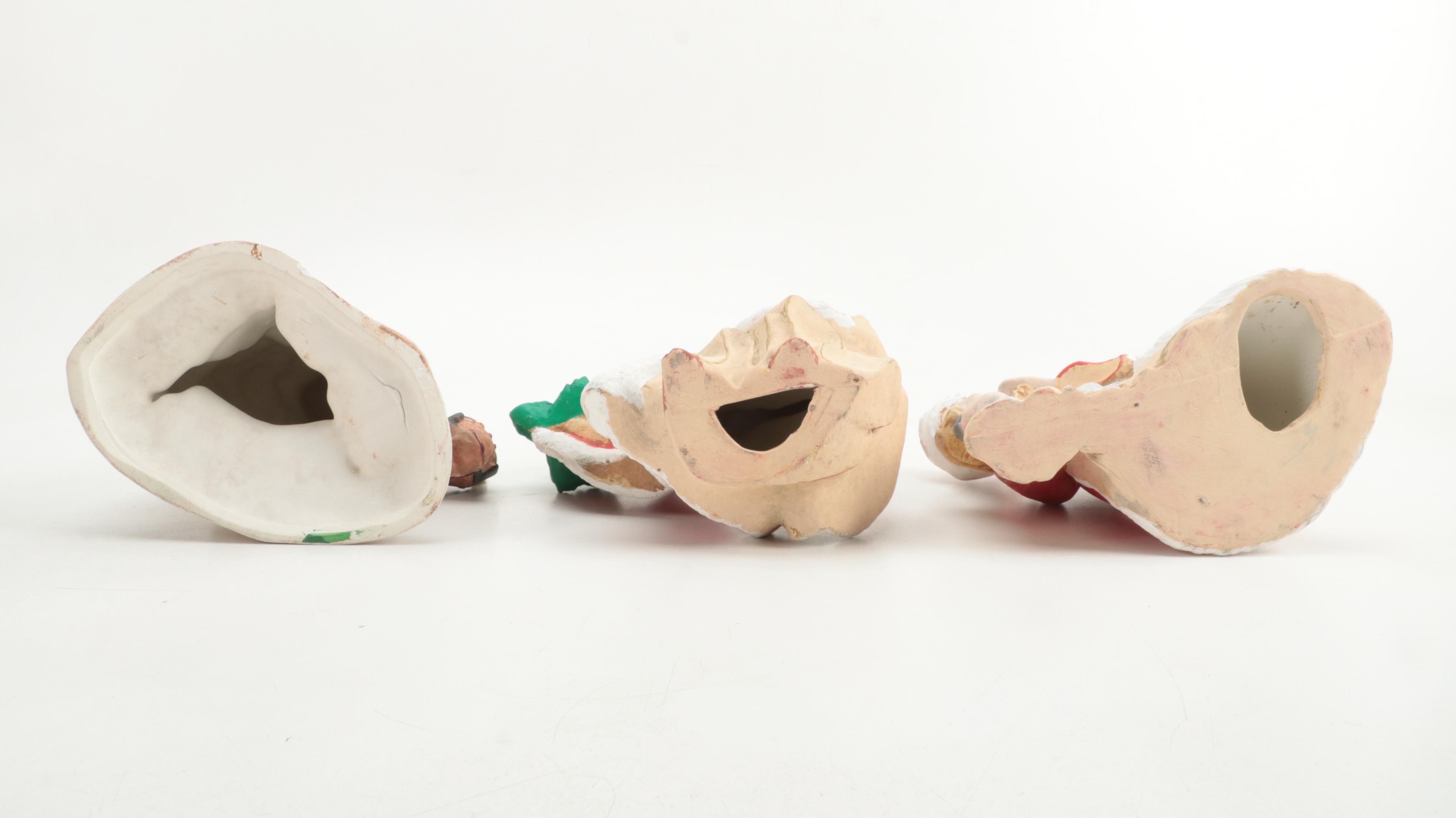 Handmade Santa Claus Figures