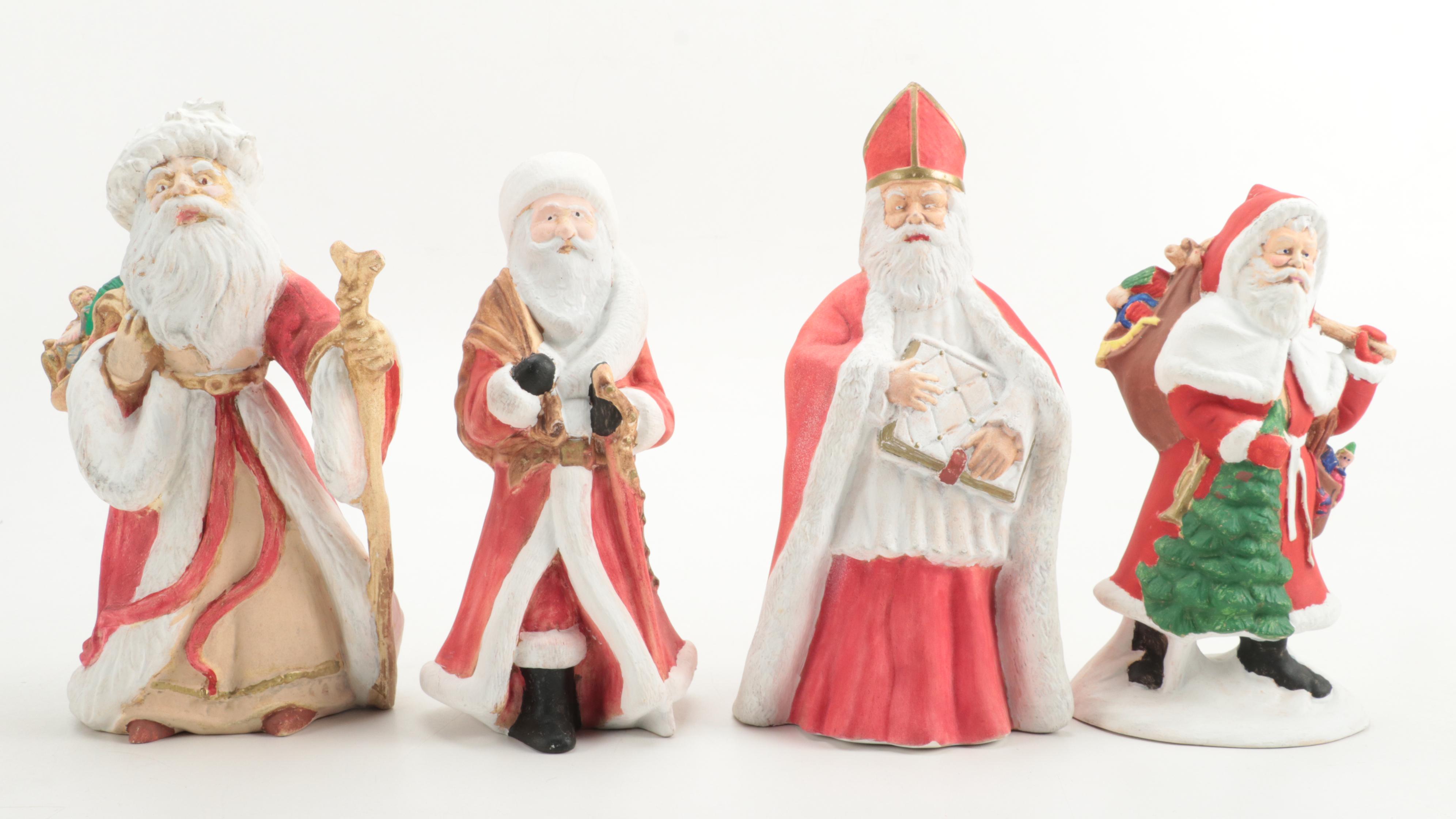Handmade Santa Claus Figures
