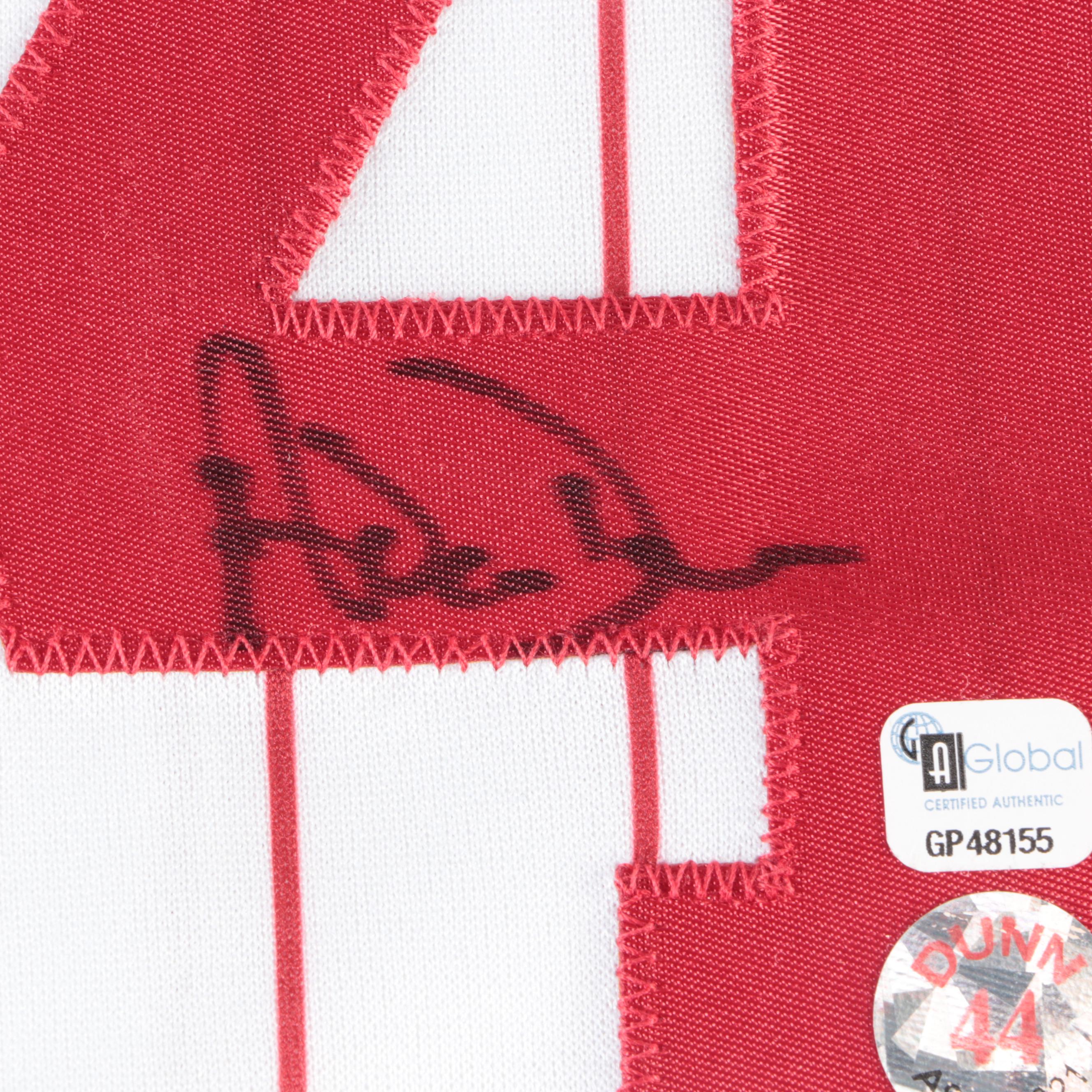 Adam Dunn and Austin Kearns Signed Cincinnati Reds Baseball Jerseys