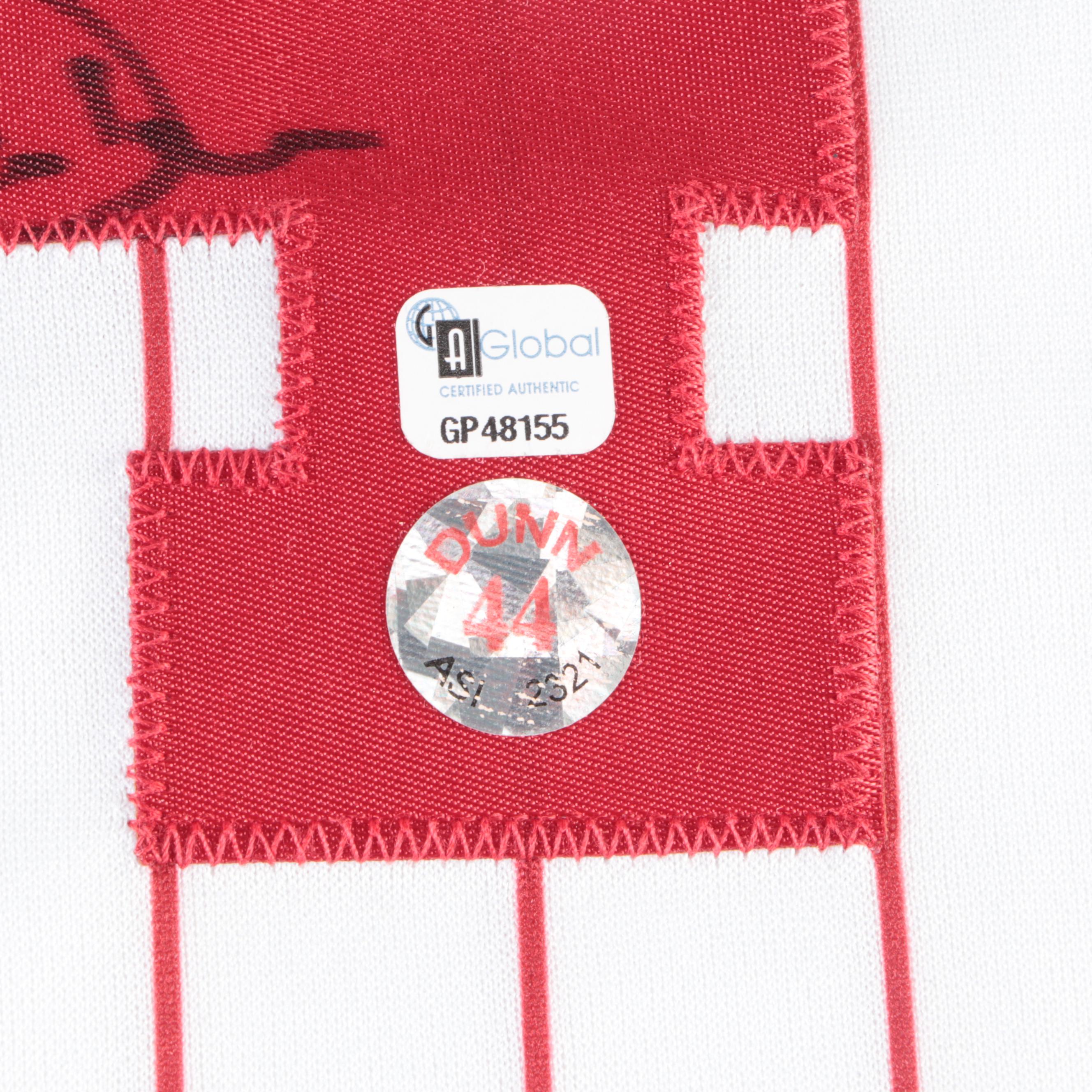 Adam Dunn and Austin Kearns Signed Cincinnati Reds Baseball Jerseys