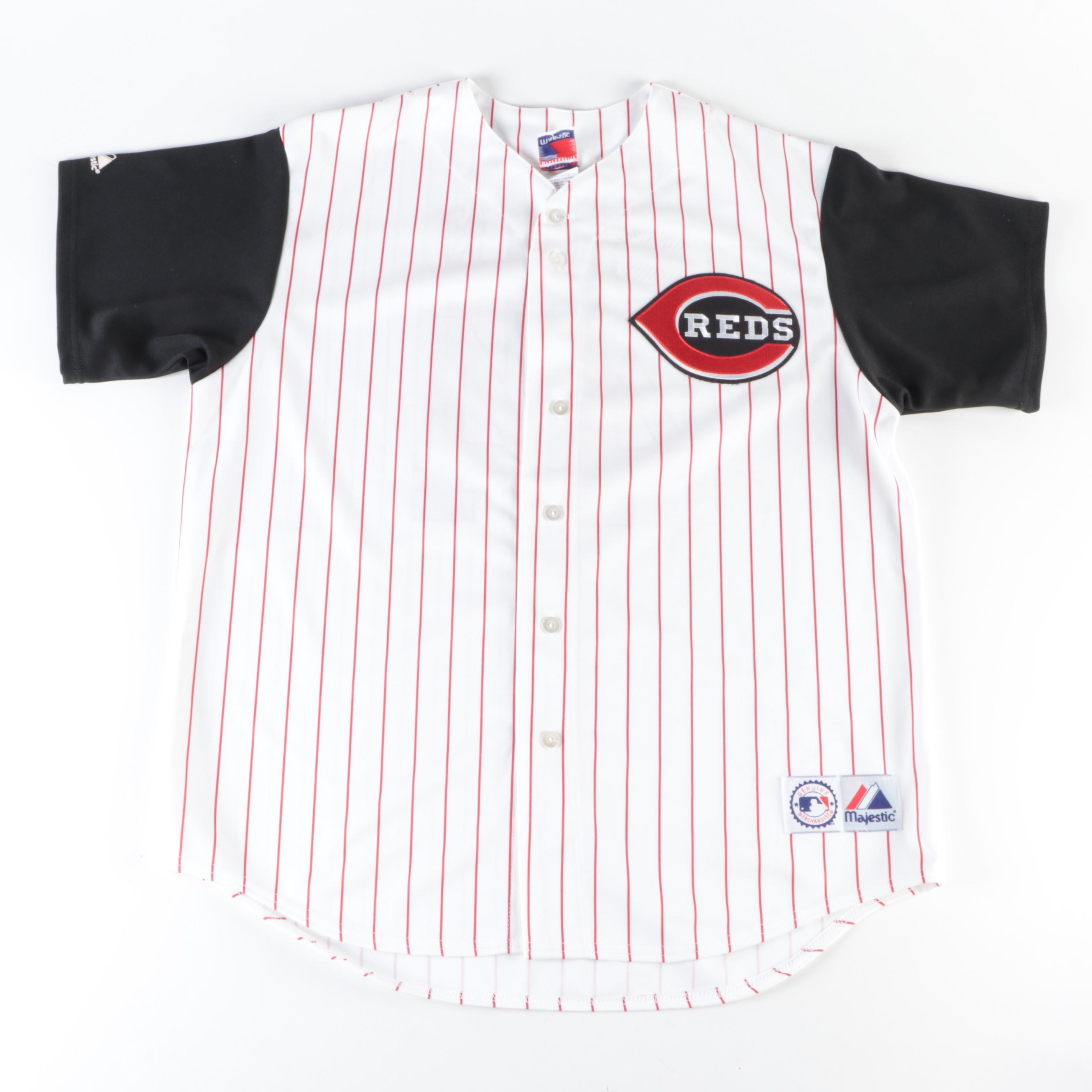 Adam Dunn and Austin Kearns Signed Cincinnati Reds Baseball Jerseys