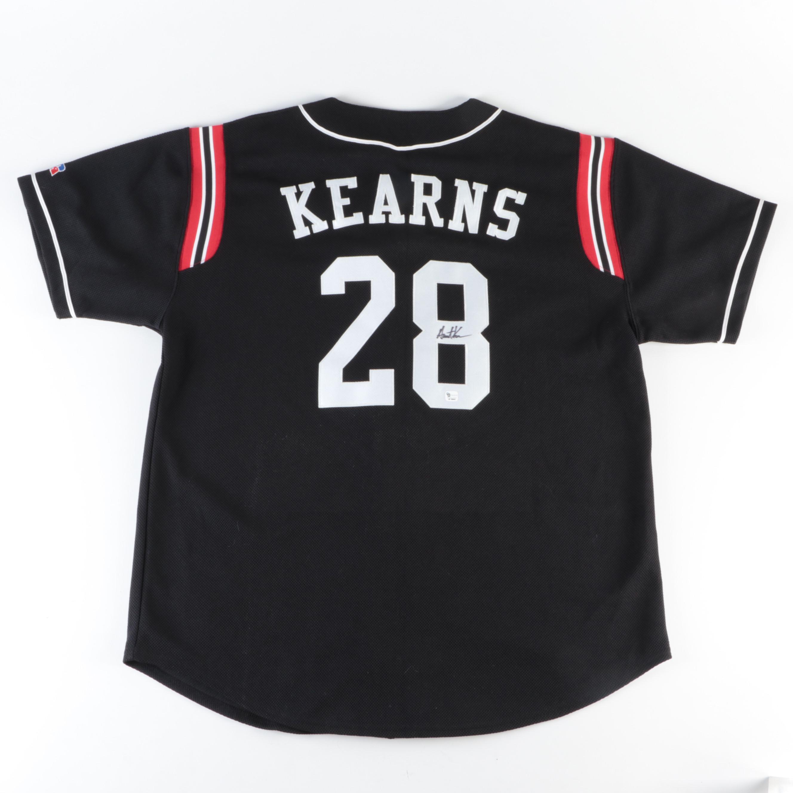 Adam Dunn and Austin Kearns Signed Cincinnati Reds Baseball Jerseys