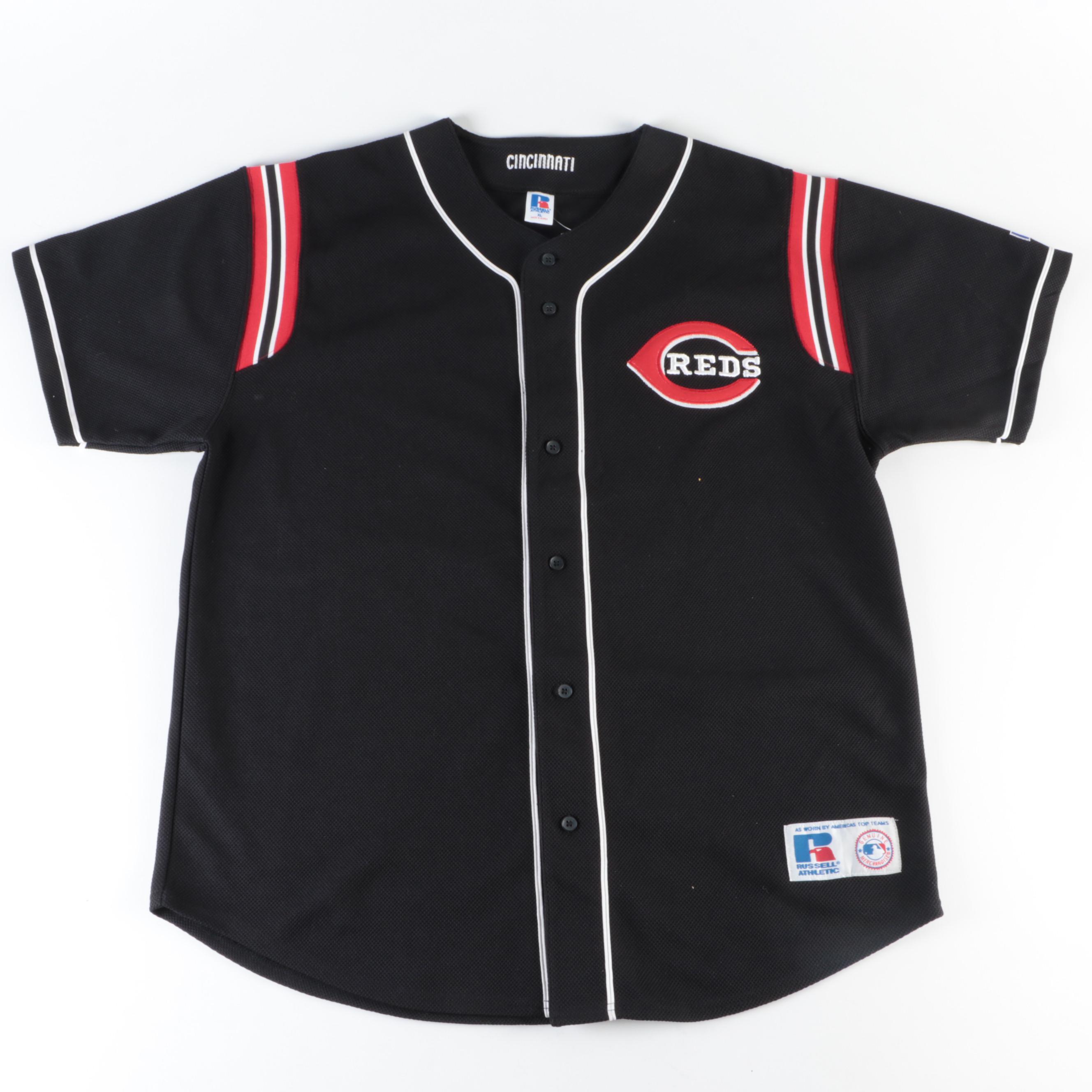 Adam Dunn and Austin Kearns Signed Cincinnati Reds Baseball Jerseys