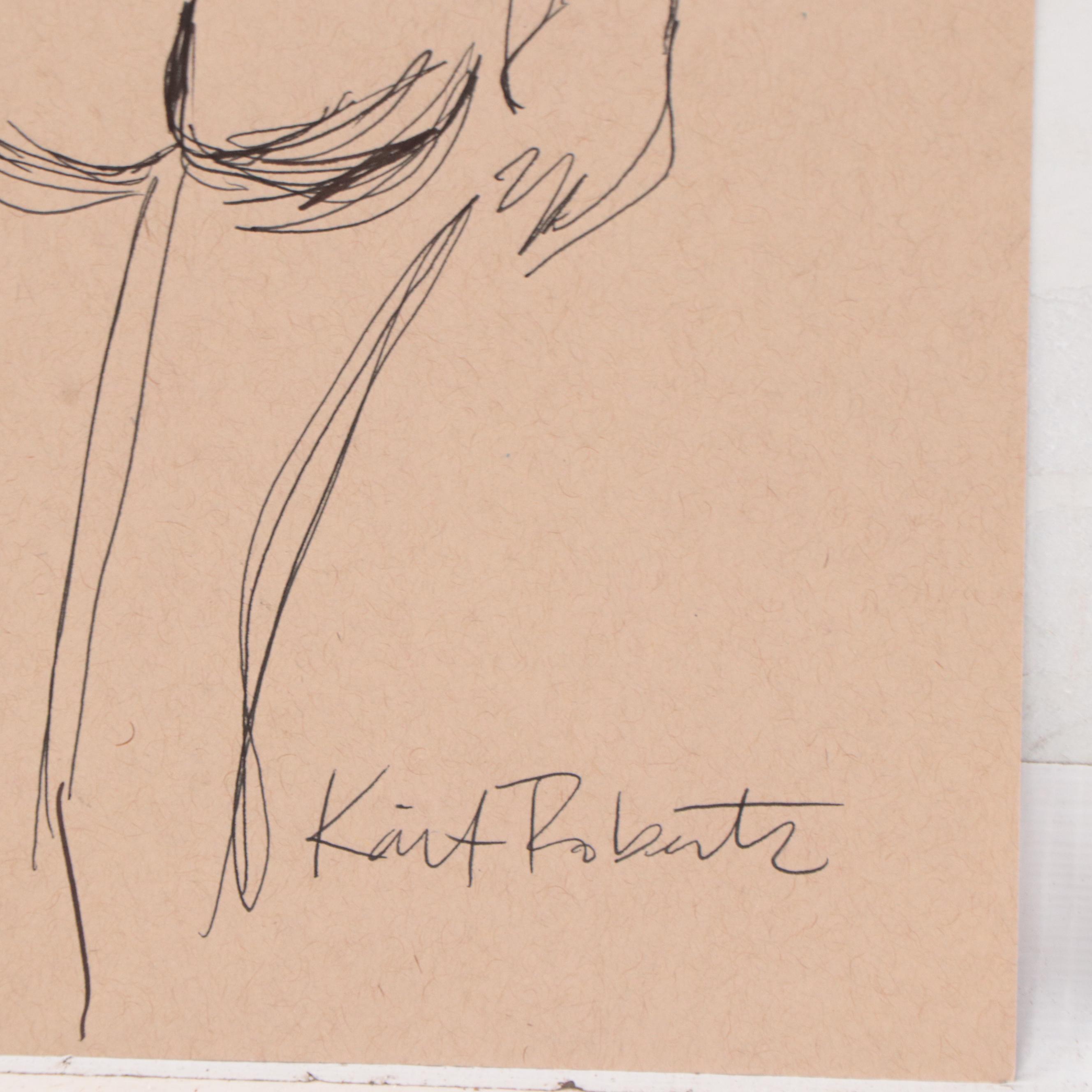 Kait Roberts Figural Drawings, 21st Century