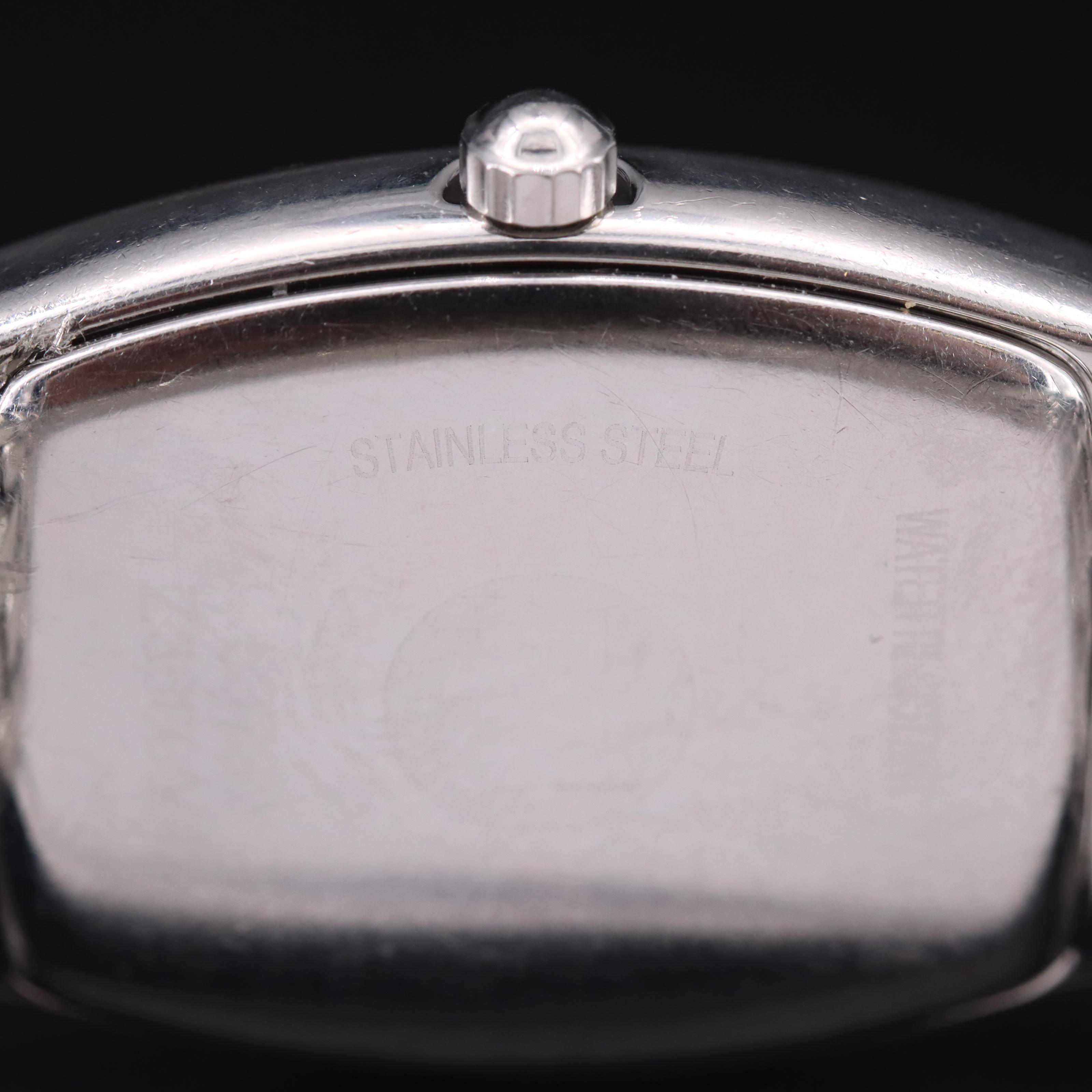 Raymond Weil Tonneau Shape Stainless Steel Watch