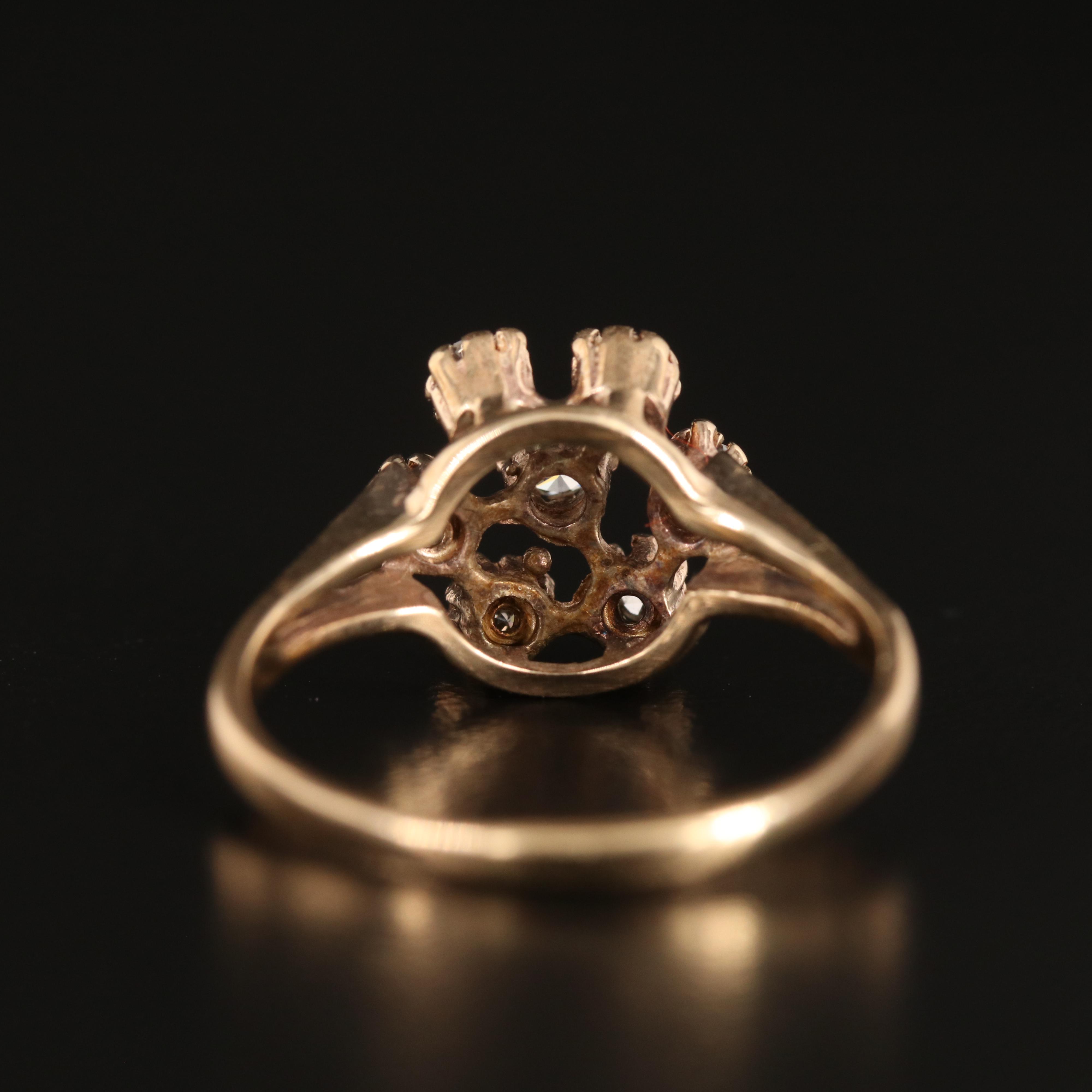 10K 0.24 CTW Diamond Ring