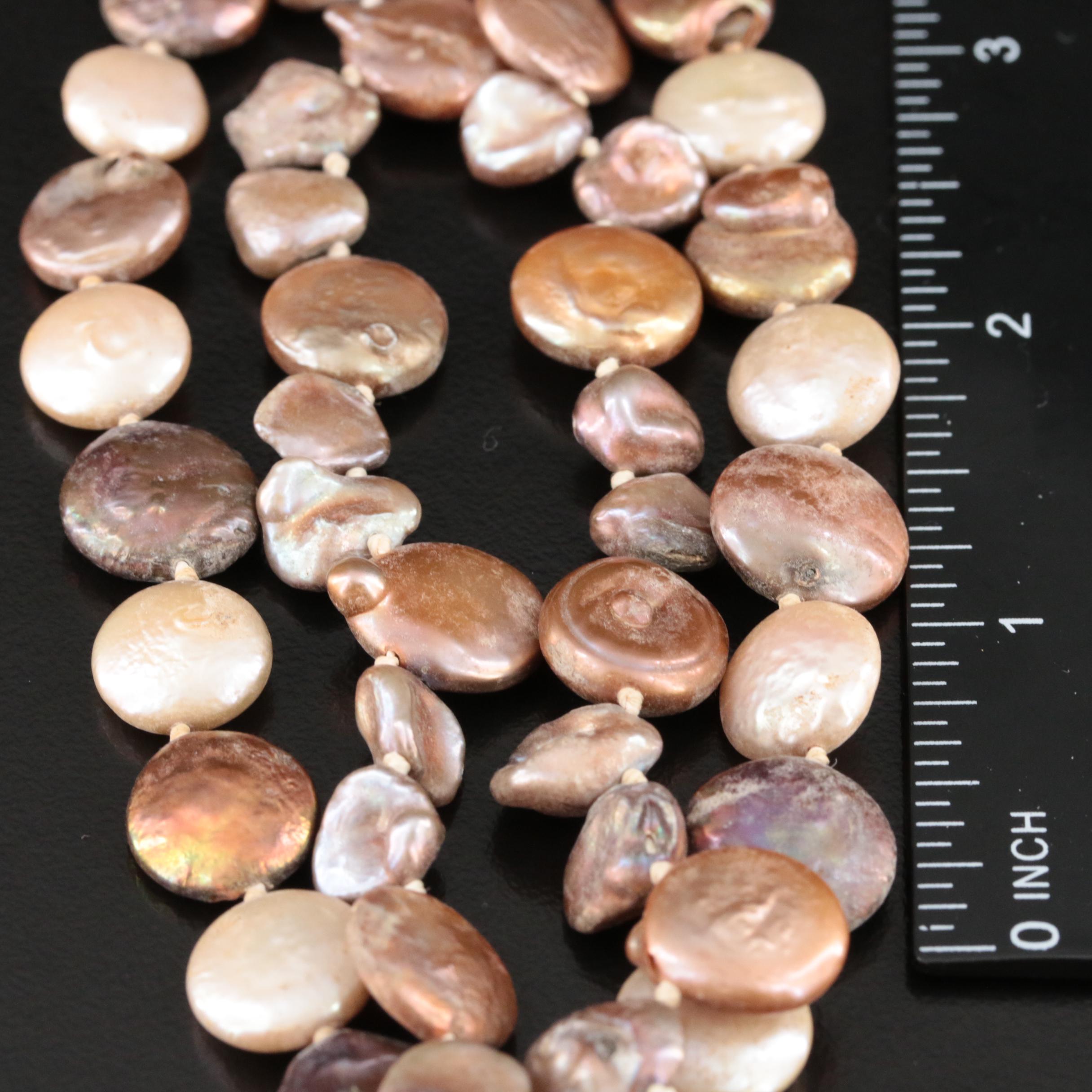 Pearl Single Strand Necklace