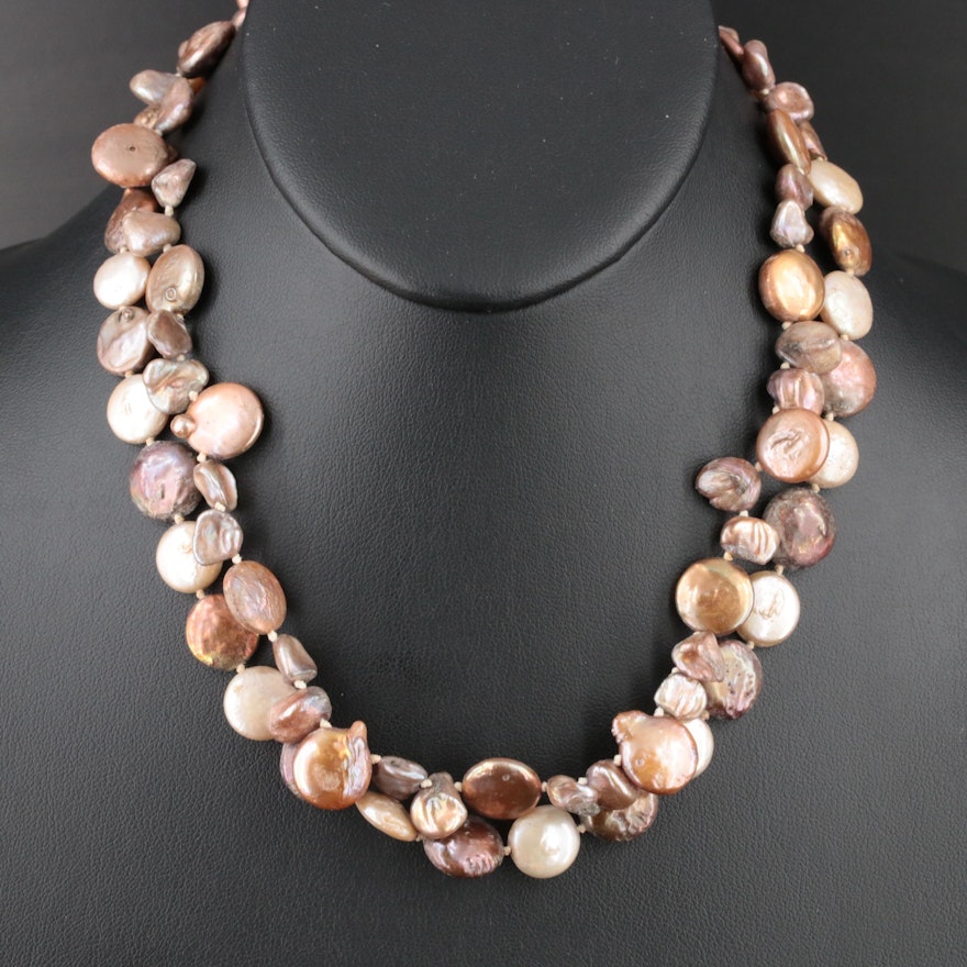 Pearl Single Strand Necklace