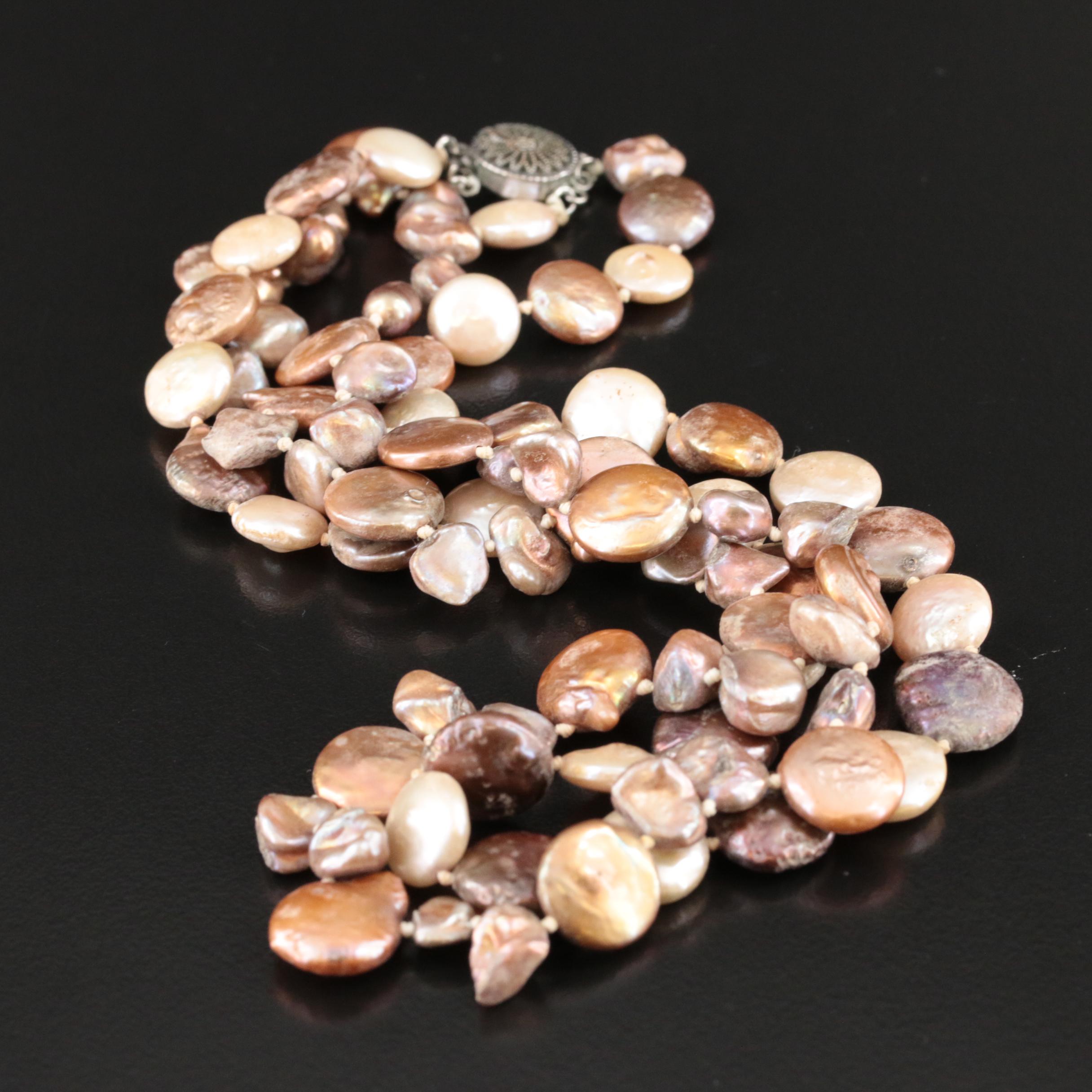 Pearl Single Strand Necklace