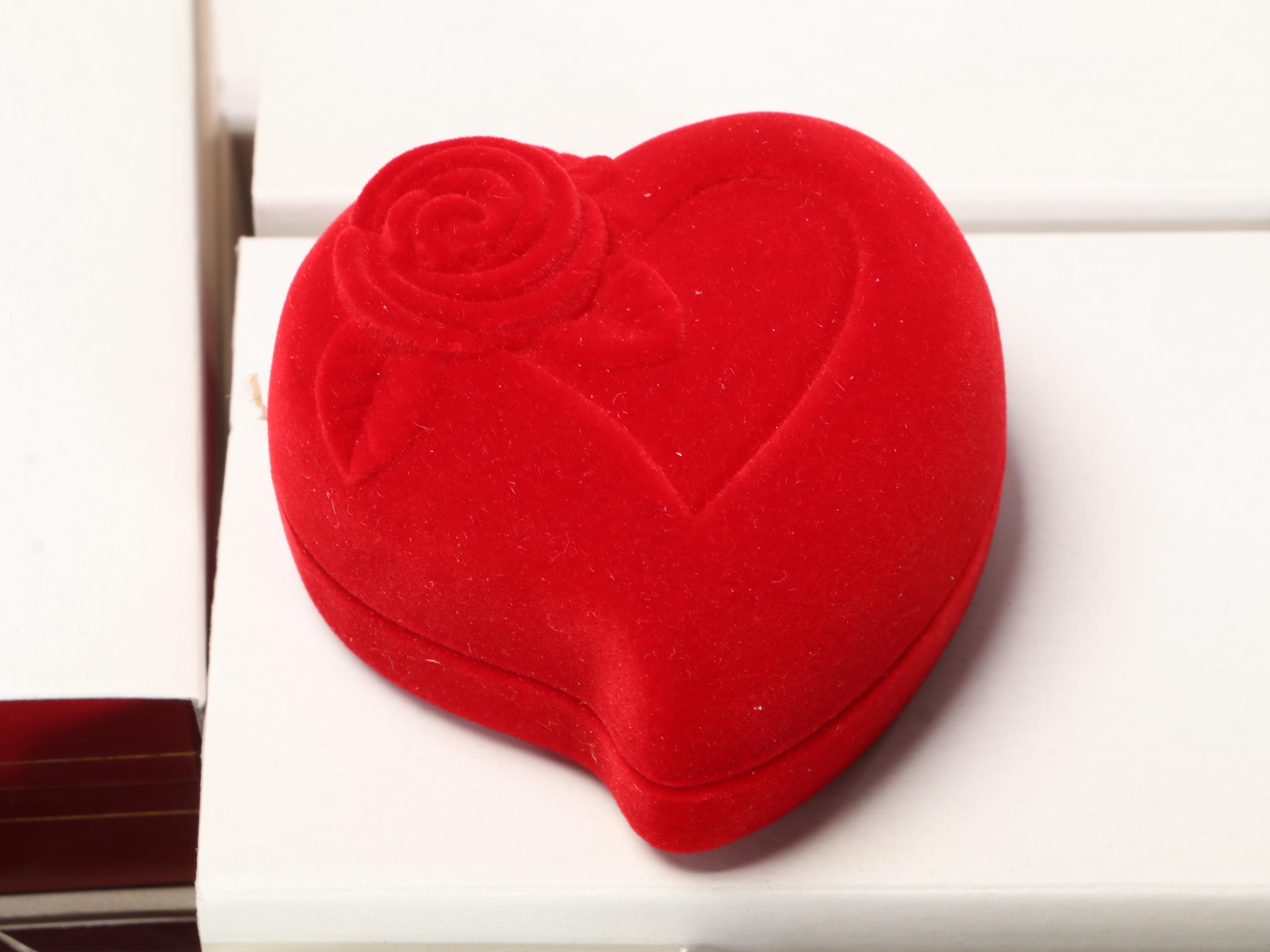 Animal, Figural, and More Felt and Faux Leather Earring and Ring Boxes