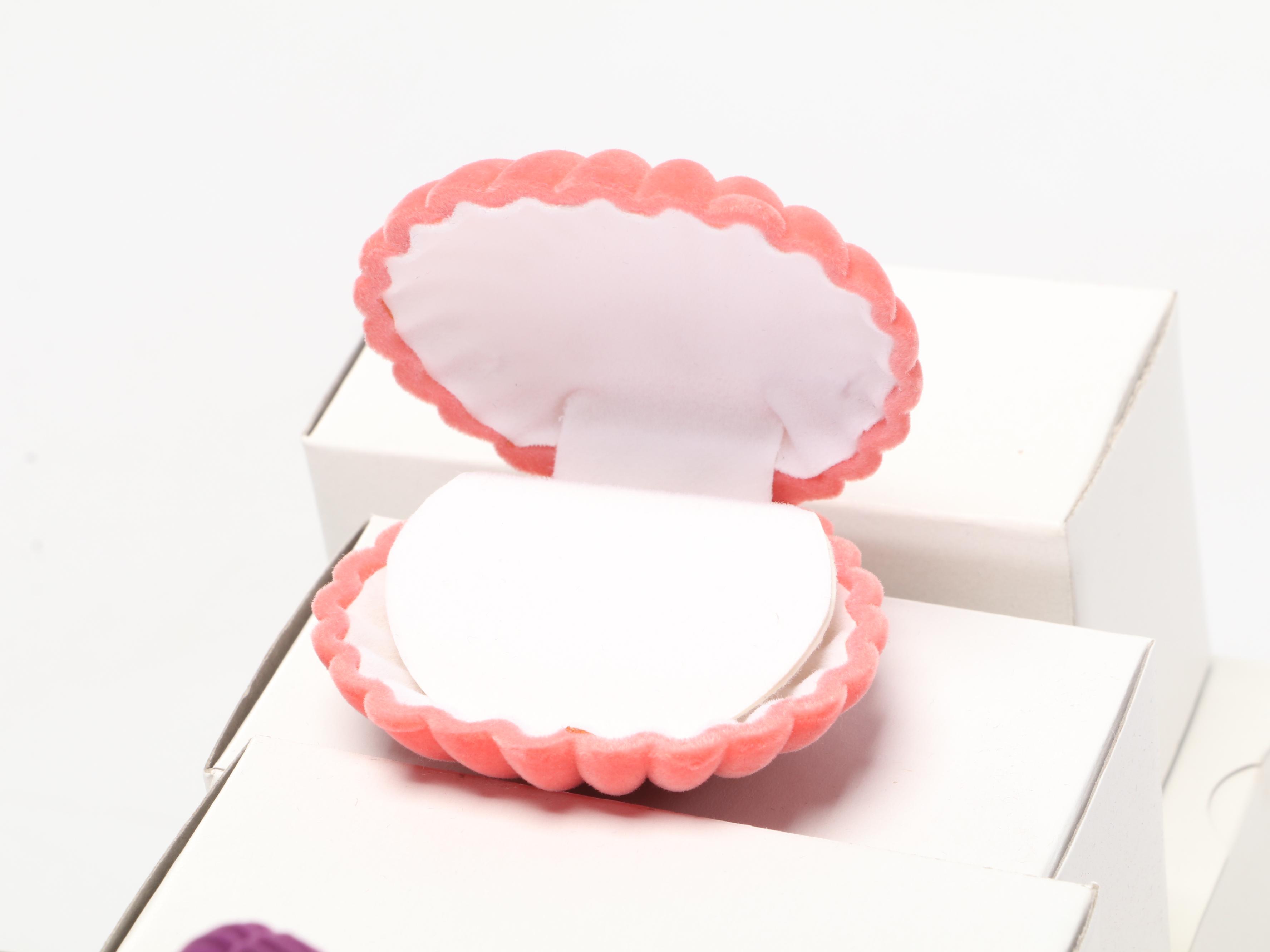 Animal, Figural, and More Felt and Faux Leather Earring and Ring Boxes