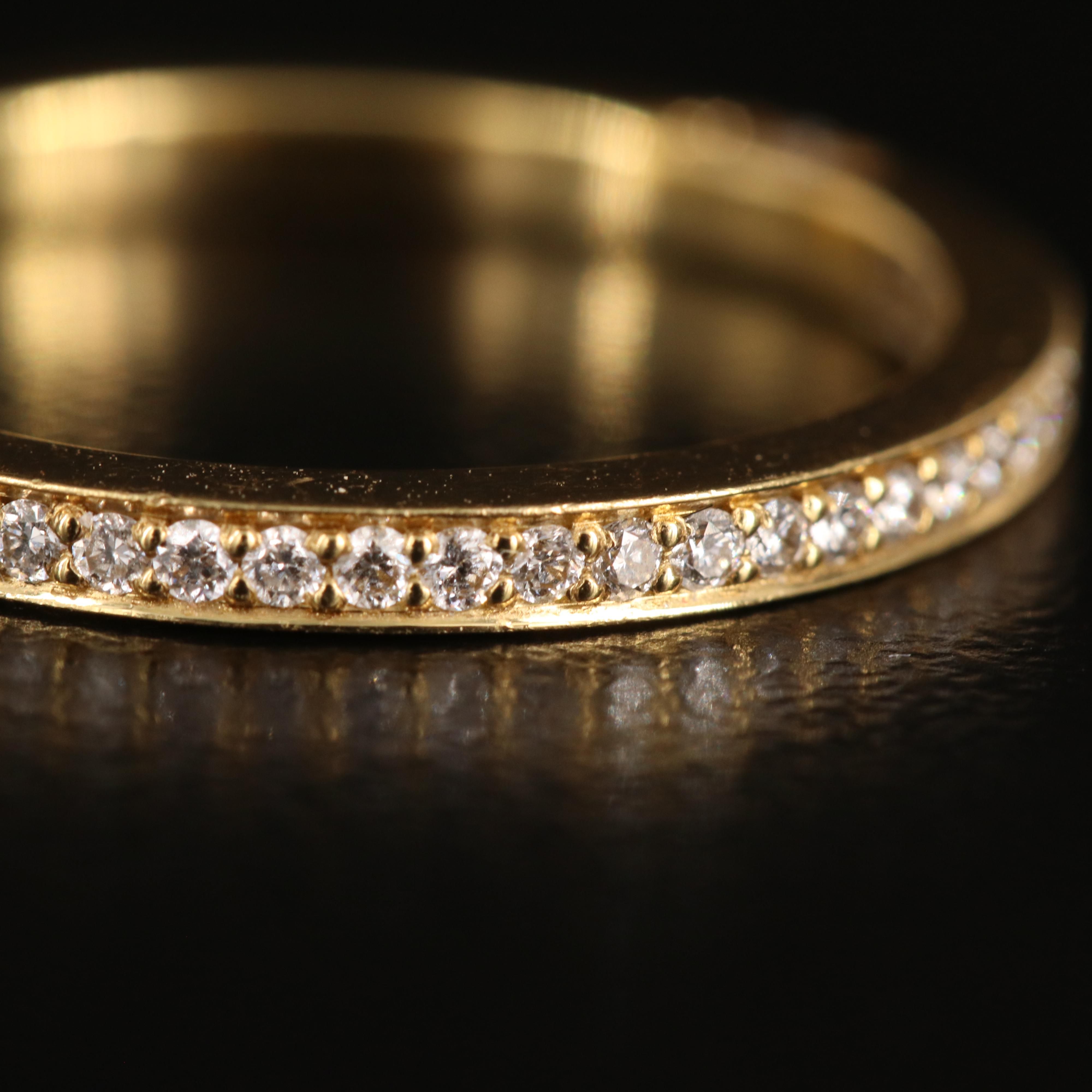 Tacori 18K 0.18 CTW Diamond Band