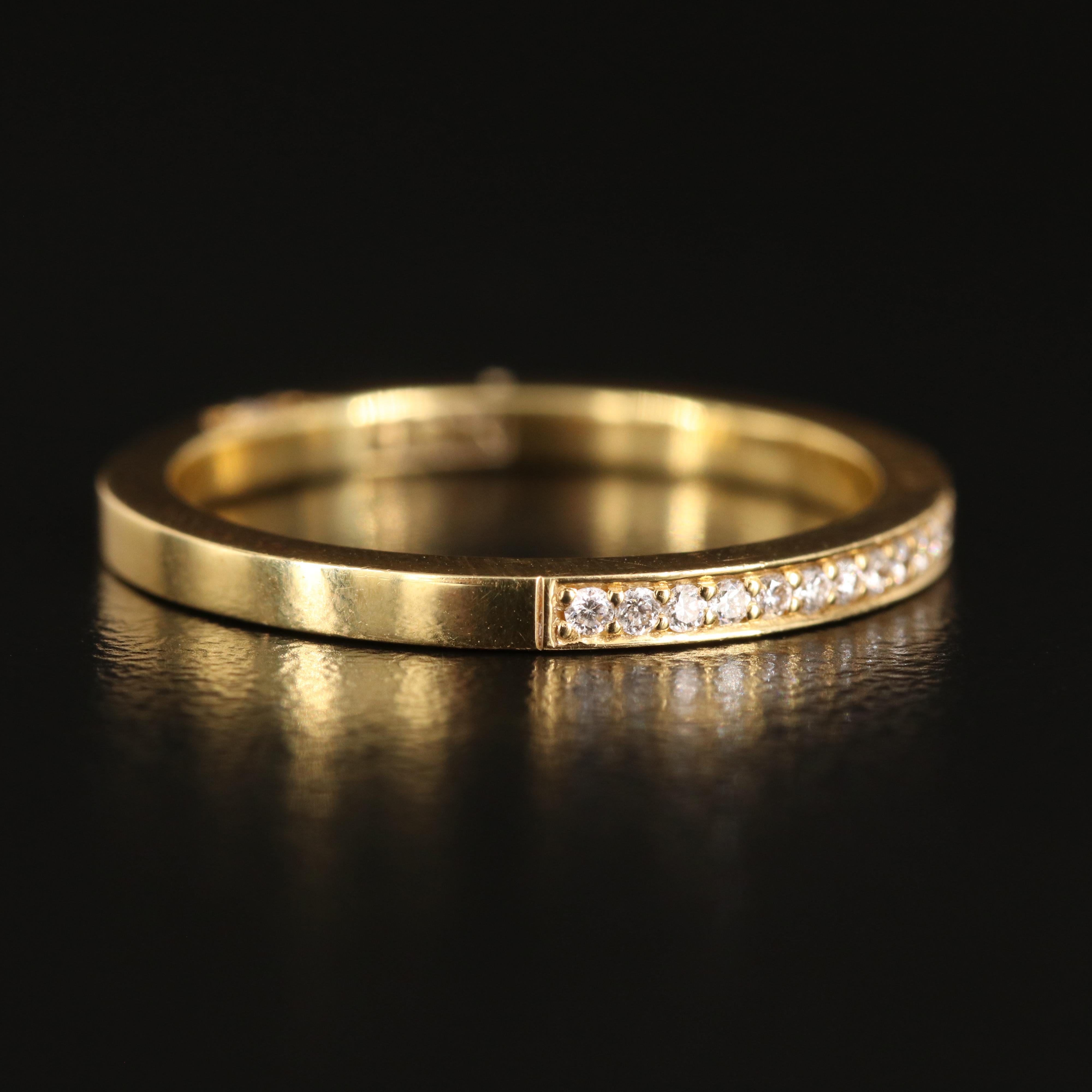 Tacori 18K 0.18 CTW Diamond Band