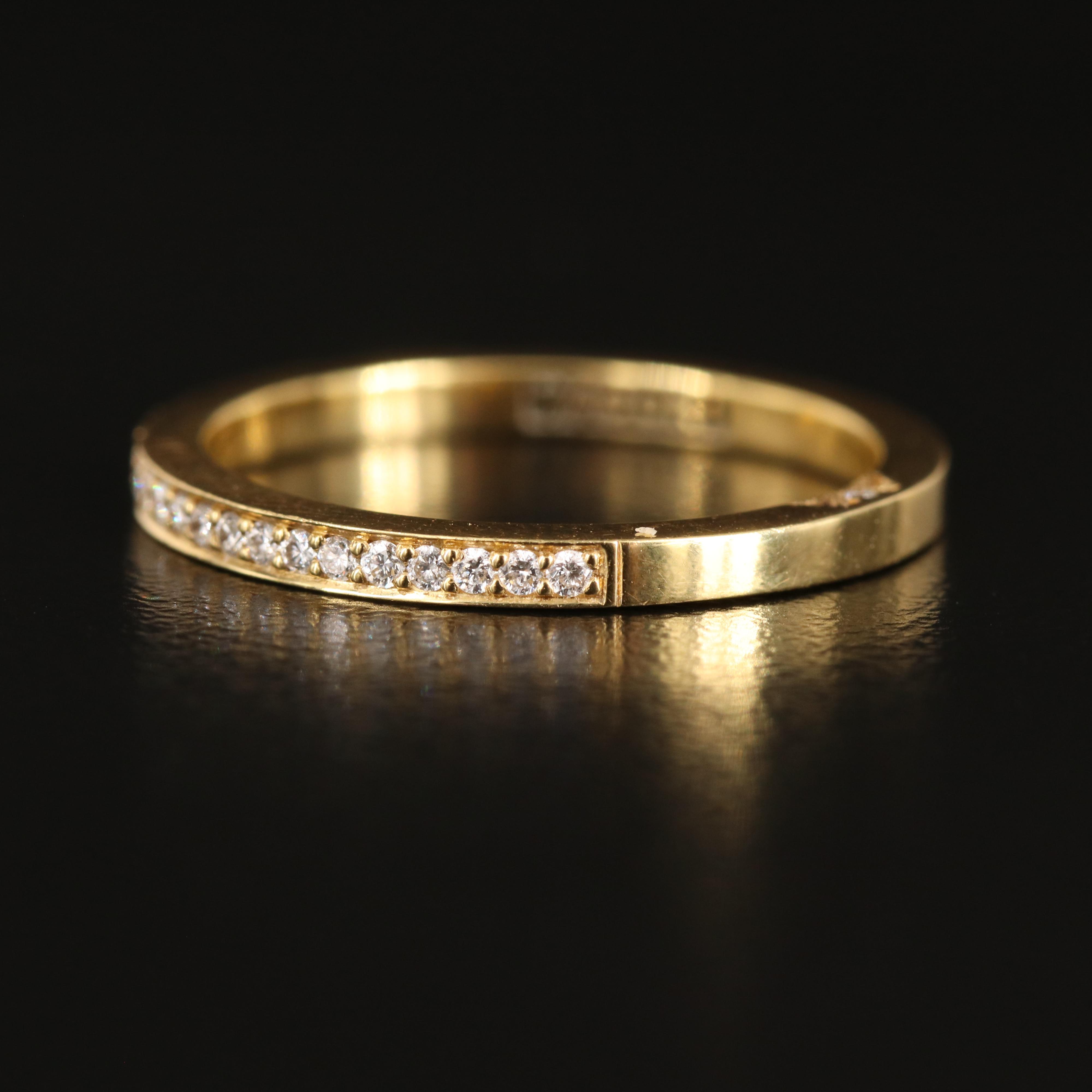 Tacori 18K 0.18 CTW Diamond Band