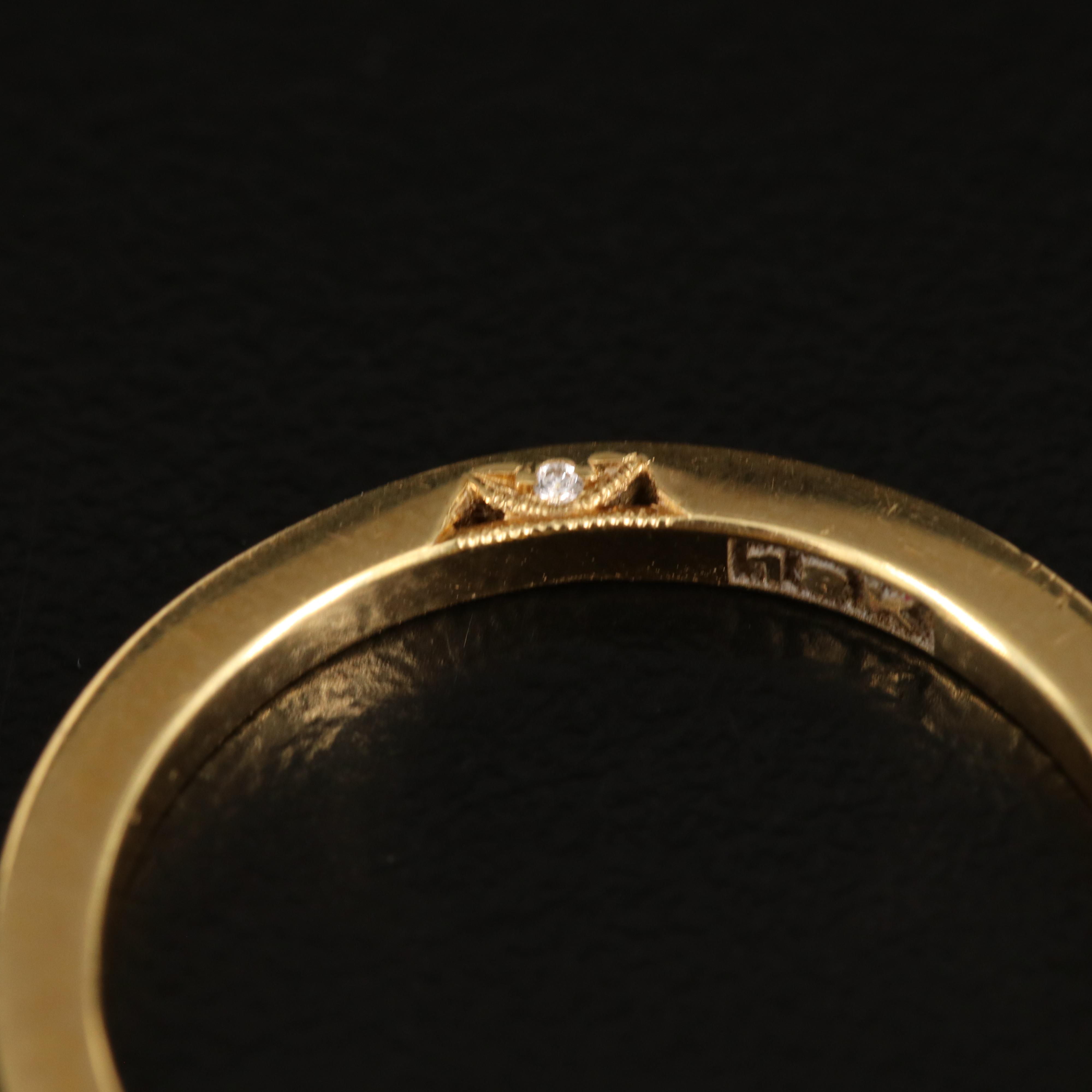 Tacori 18K 0.18 CTW Diamond Band