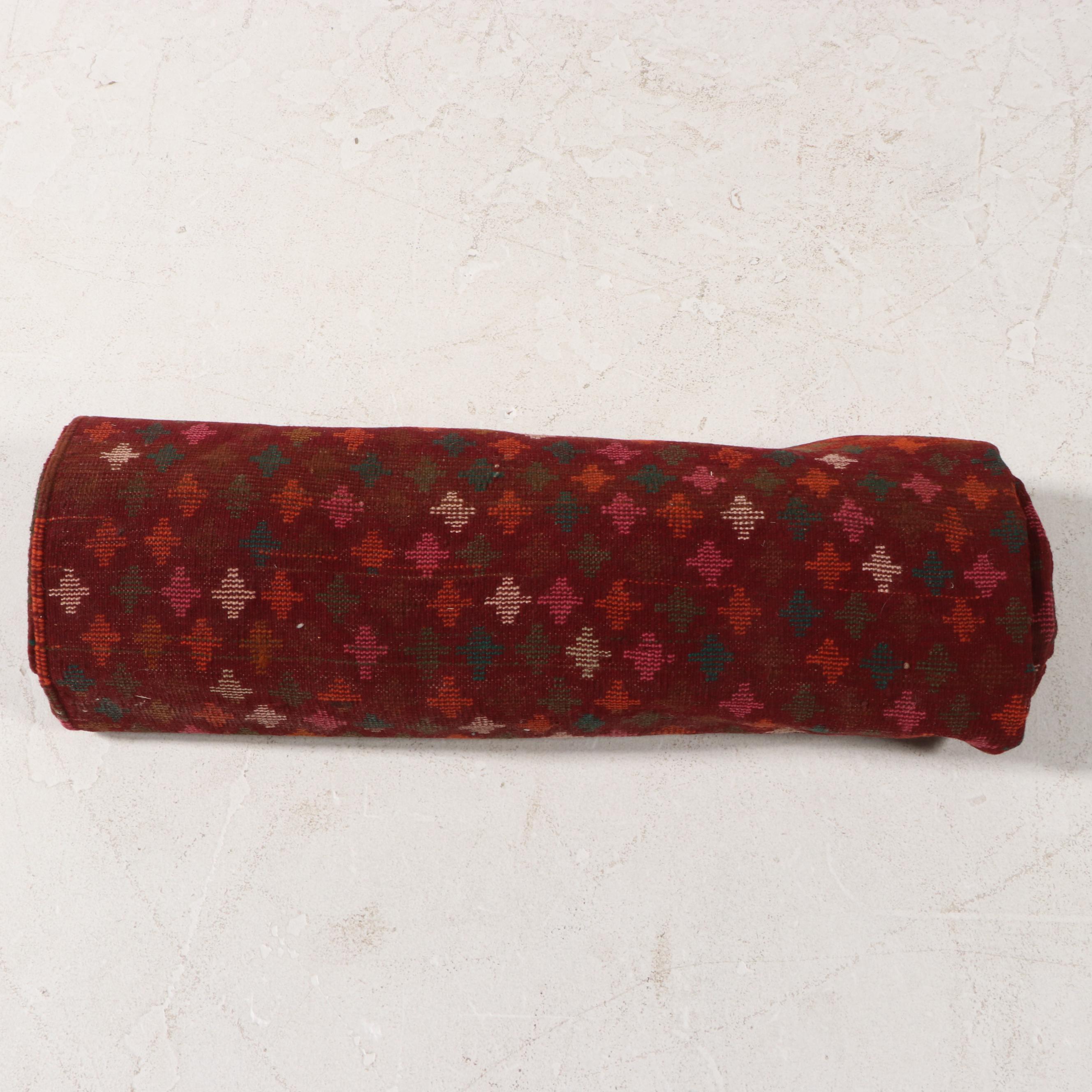 5'11 x 8'5 Hand-Knotted Afghan Baluch Area Rug