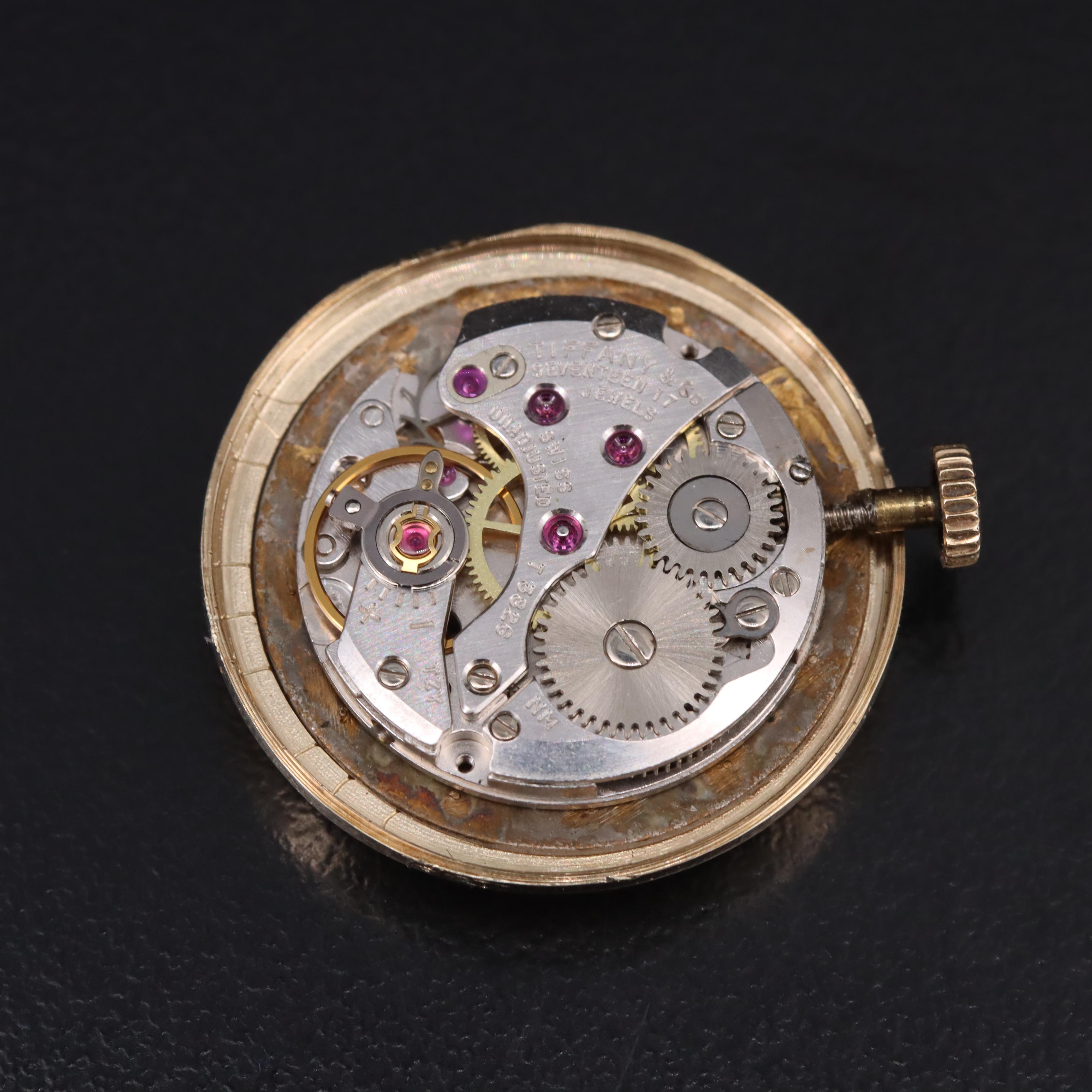 Tiffany & Co. 14K Stem Wind Watch