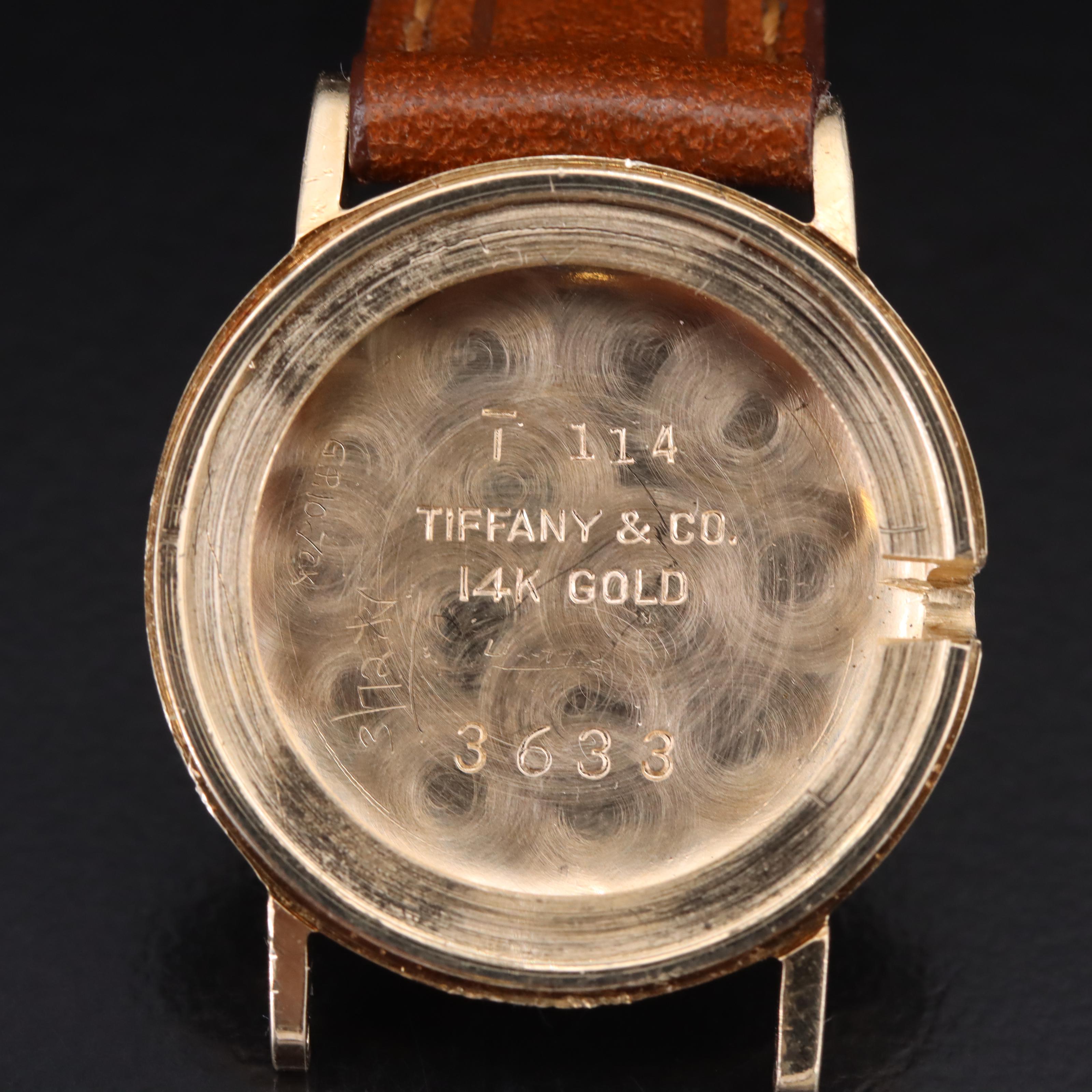 Tiffany & Co. 14K Stem Wind Watch