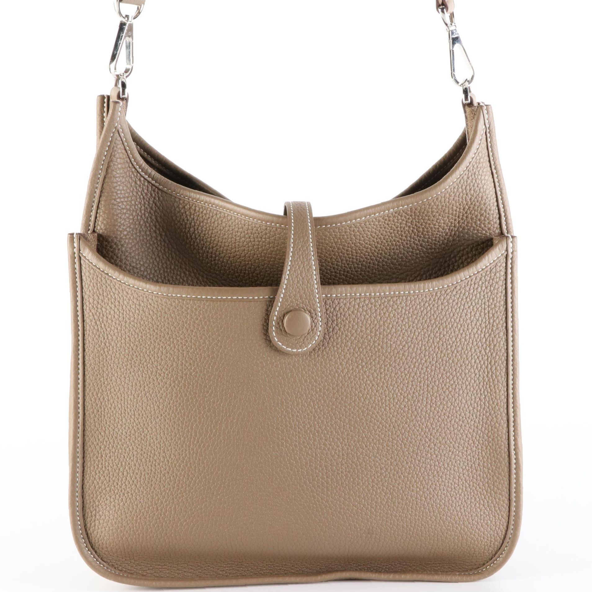 Hermès Evelyne Gen III PM Bag in Clemence Leather