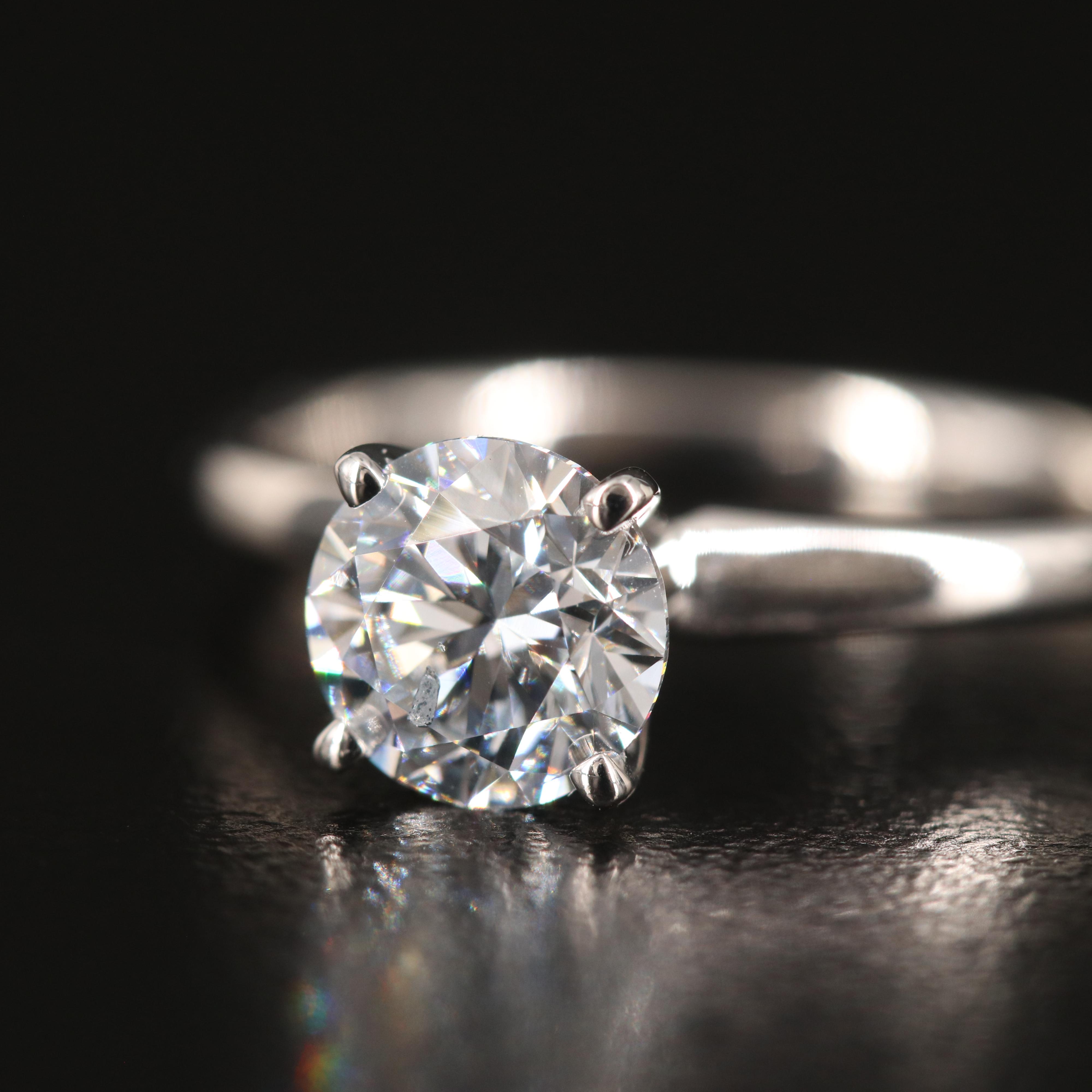 14K 1.11 CT Lab Grown Diamond Ring