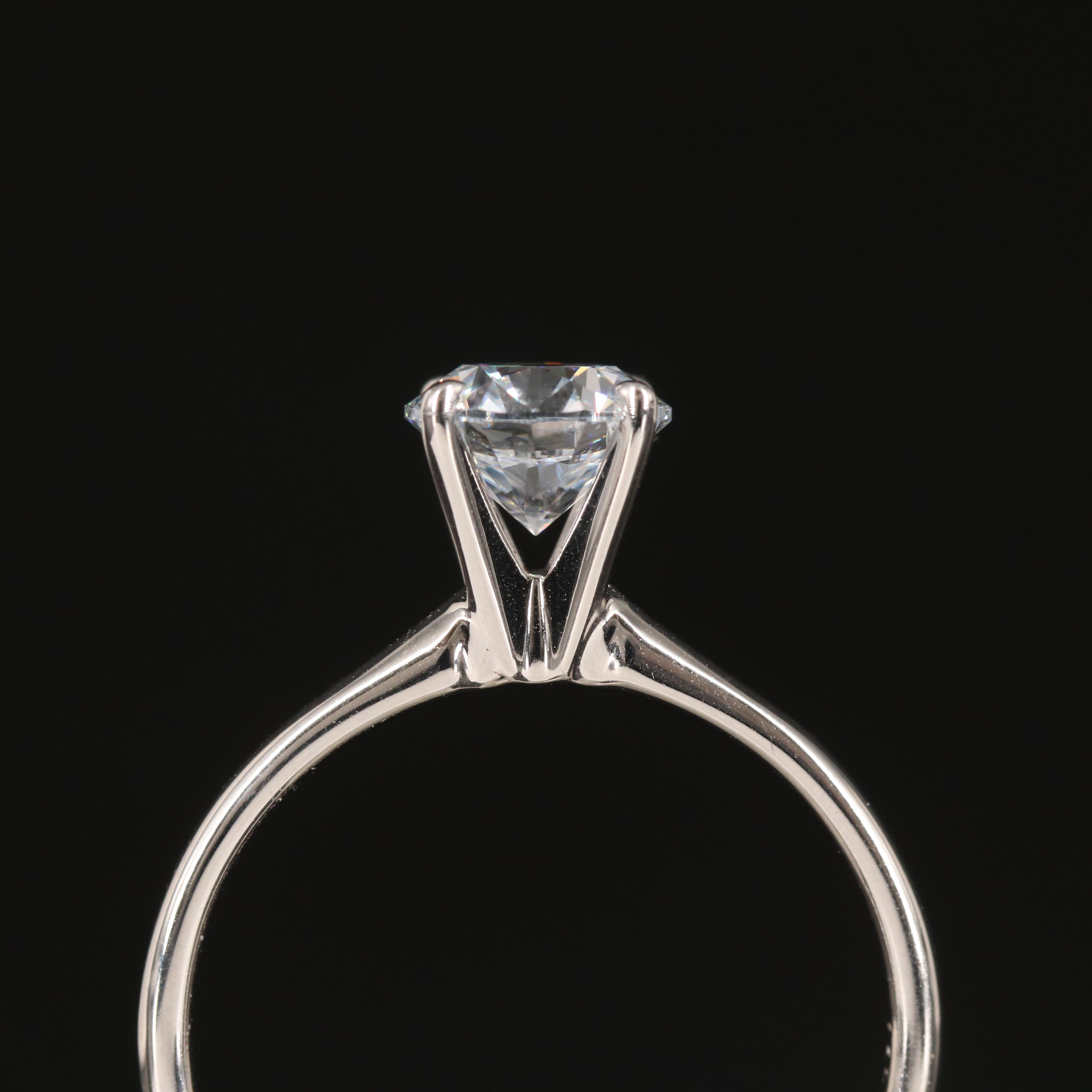 14K 1.11 CT Lab Grown Diamond Ring