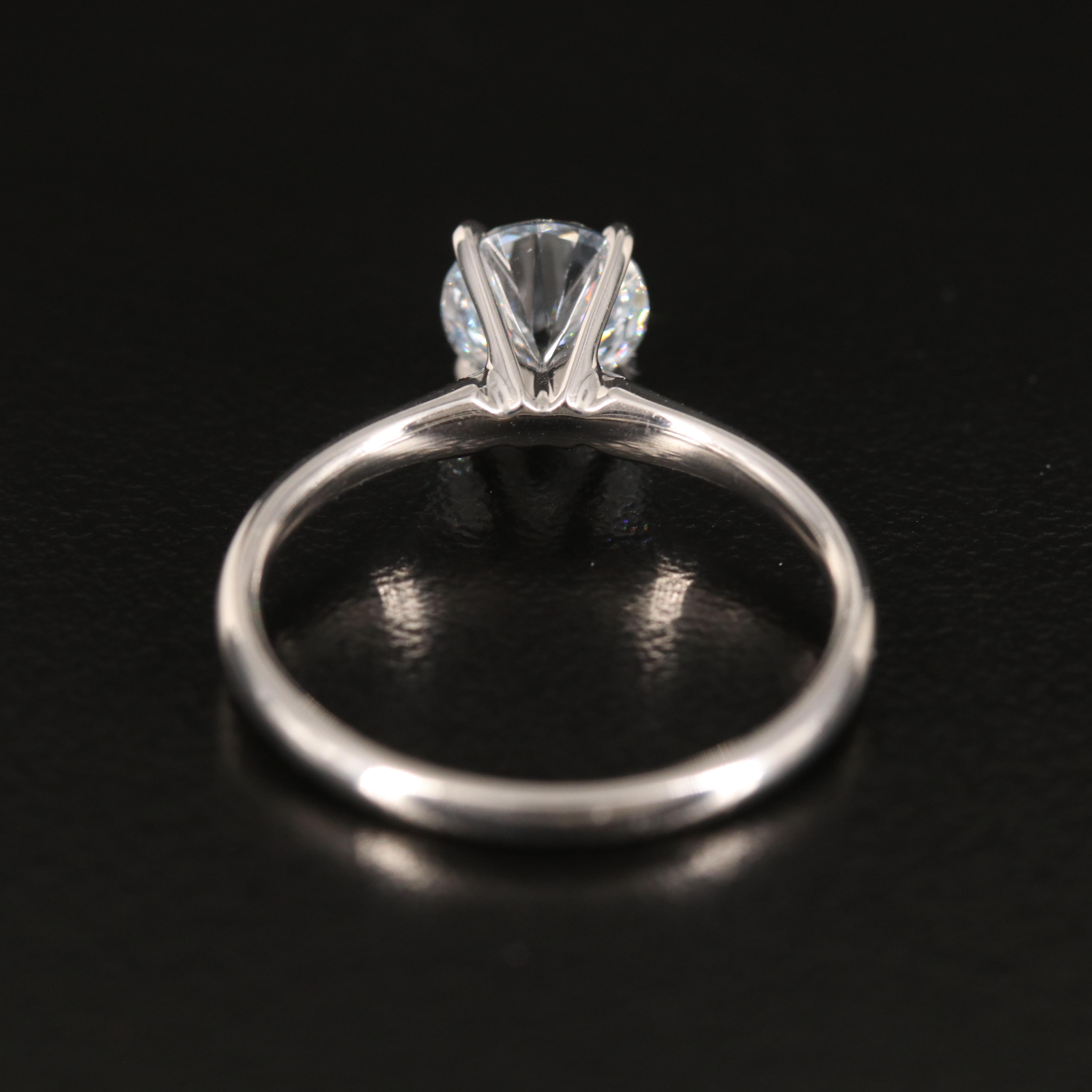 14K 1.11 CT Lab Grown Diamond Ring