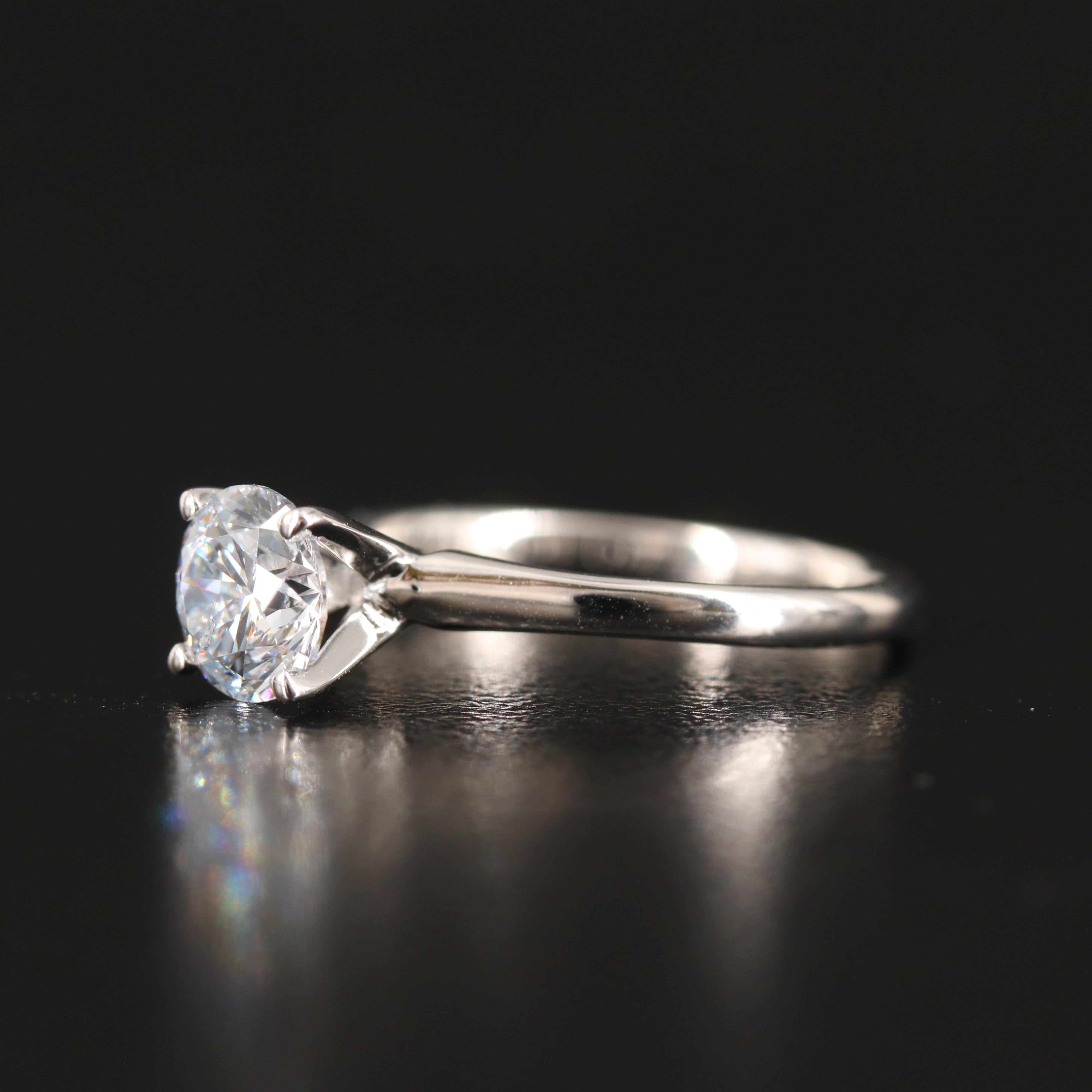 14K 1.11 CT Lab Grown Diamond Ring