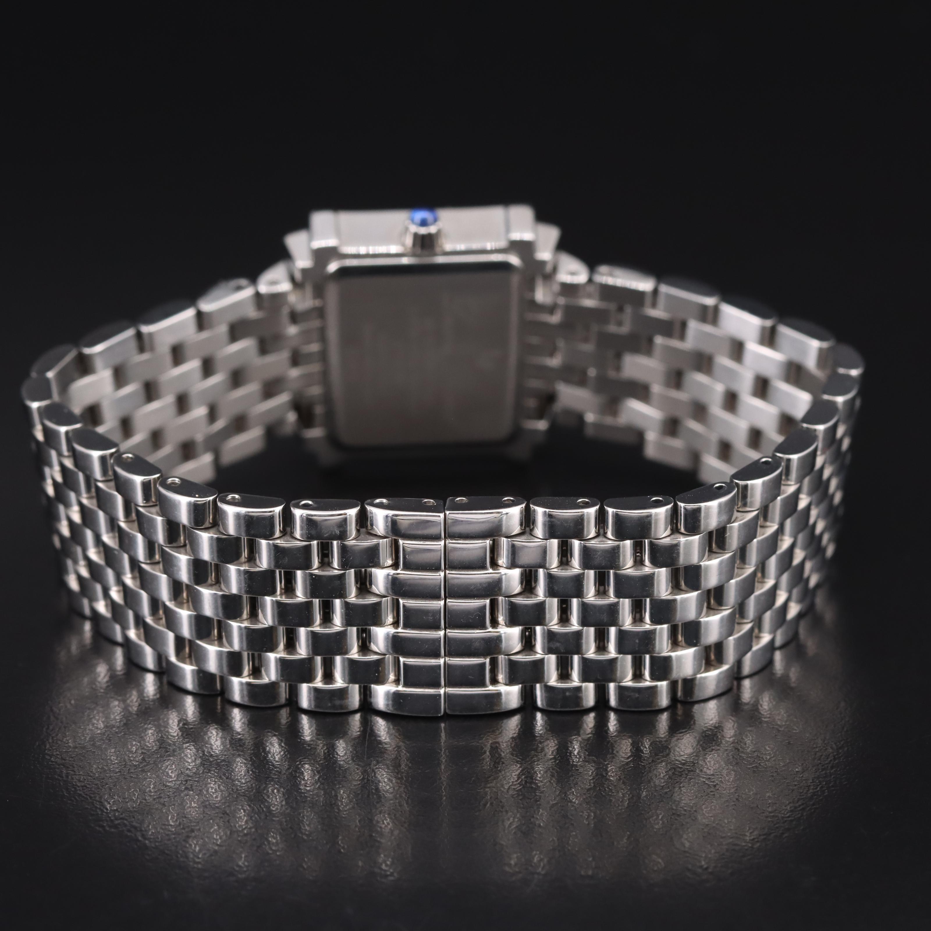 Lucien Piccard Diamond and Sapphire Quartz Watch