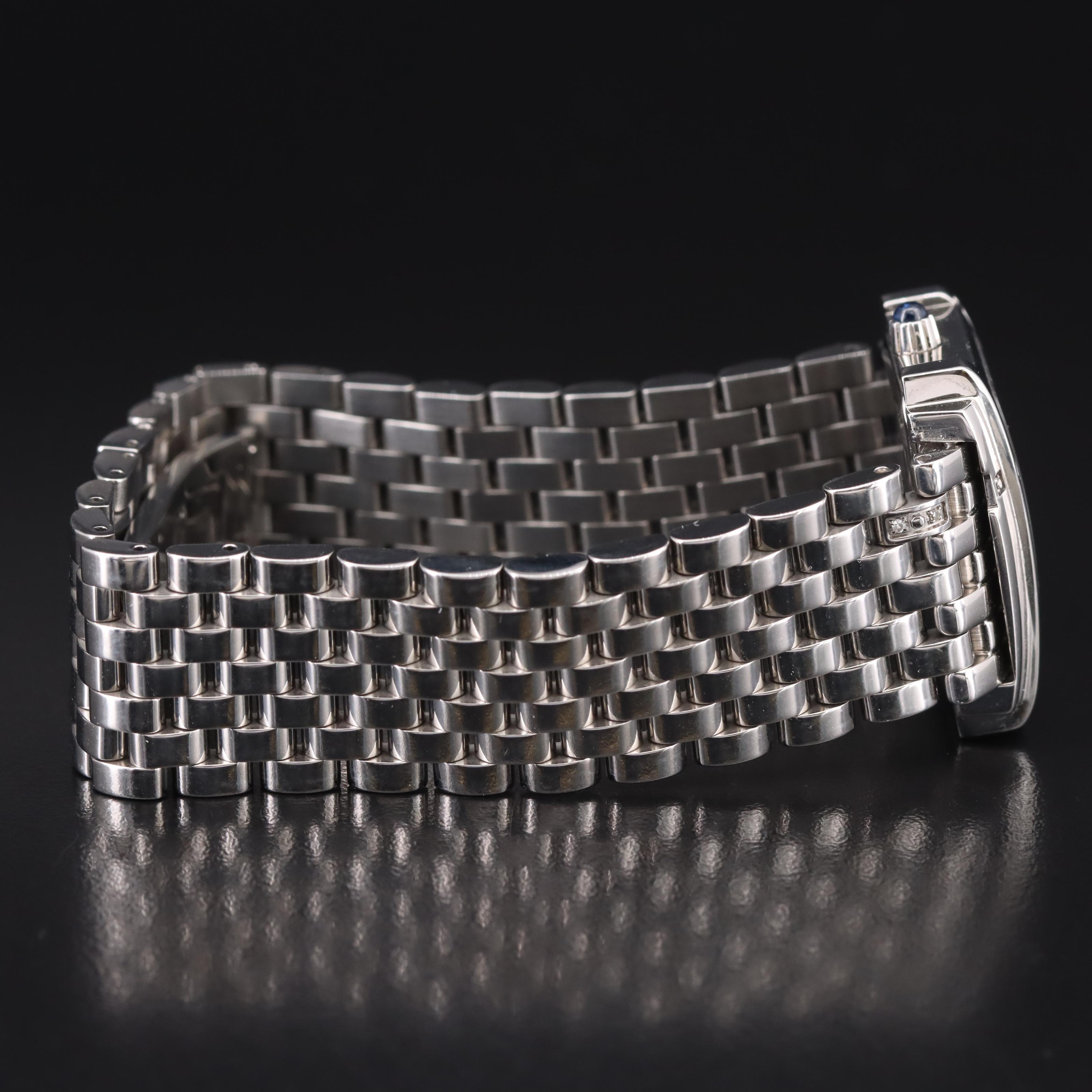 Lucien Piccard Diamond and Sapphire Quartz Watch