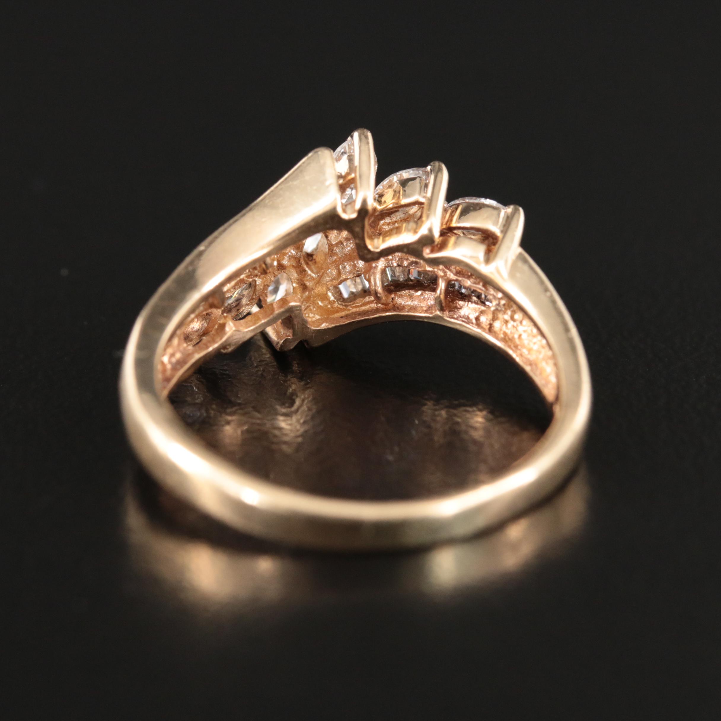 14K 0.75 CTW Diamond Ring