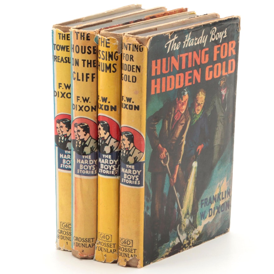 "The Tower Treasure" and Other Hardy Boys Novels by Franklin Dixon, 1920s