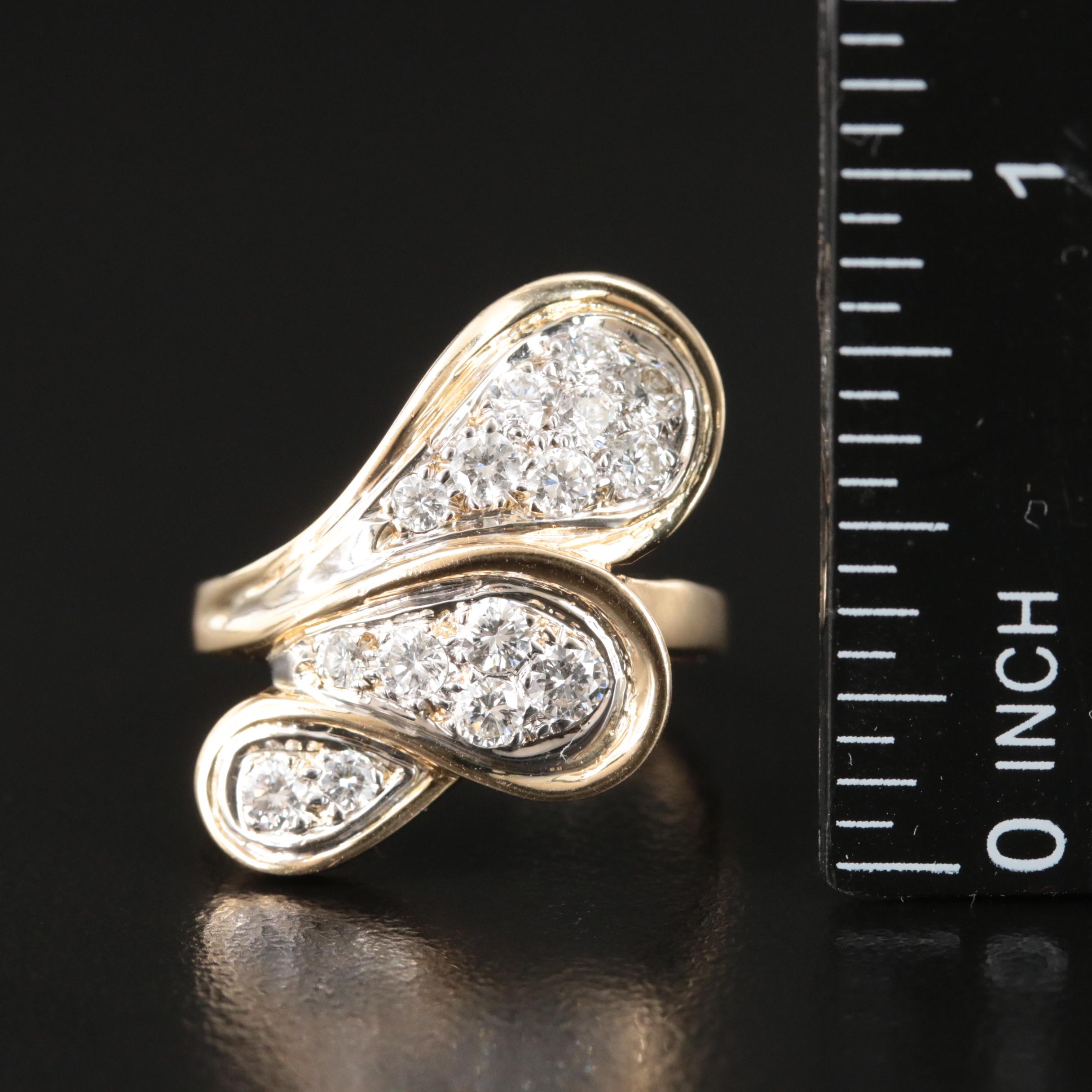 14K 1.00 CTW Diamond Ring