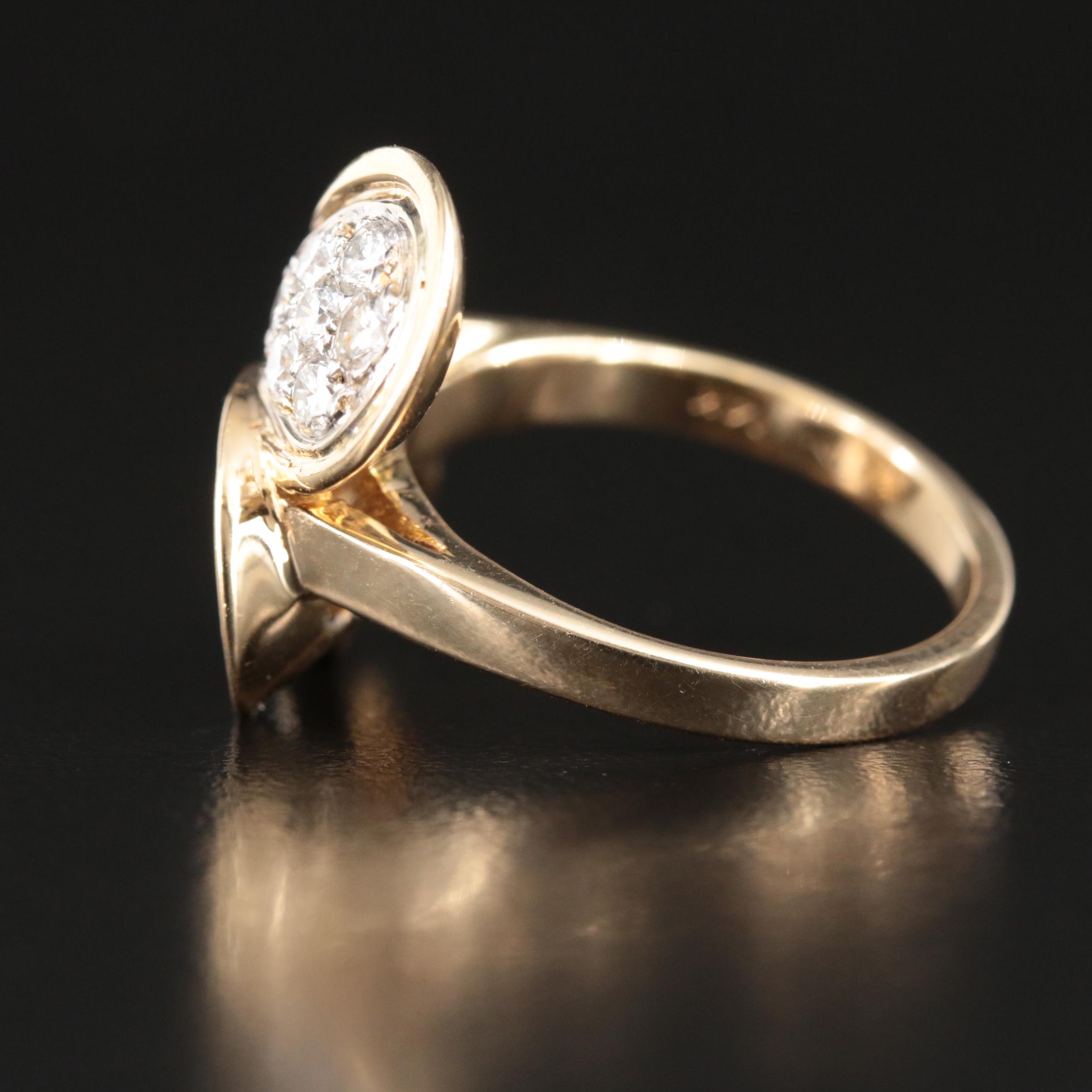 14K 1.00 CTW Diamond Ring