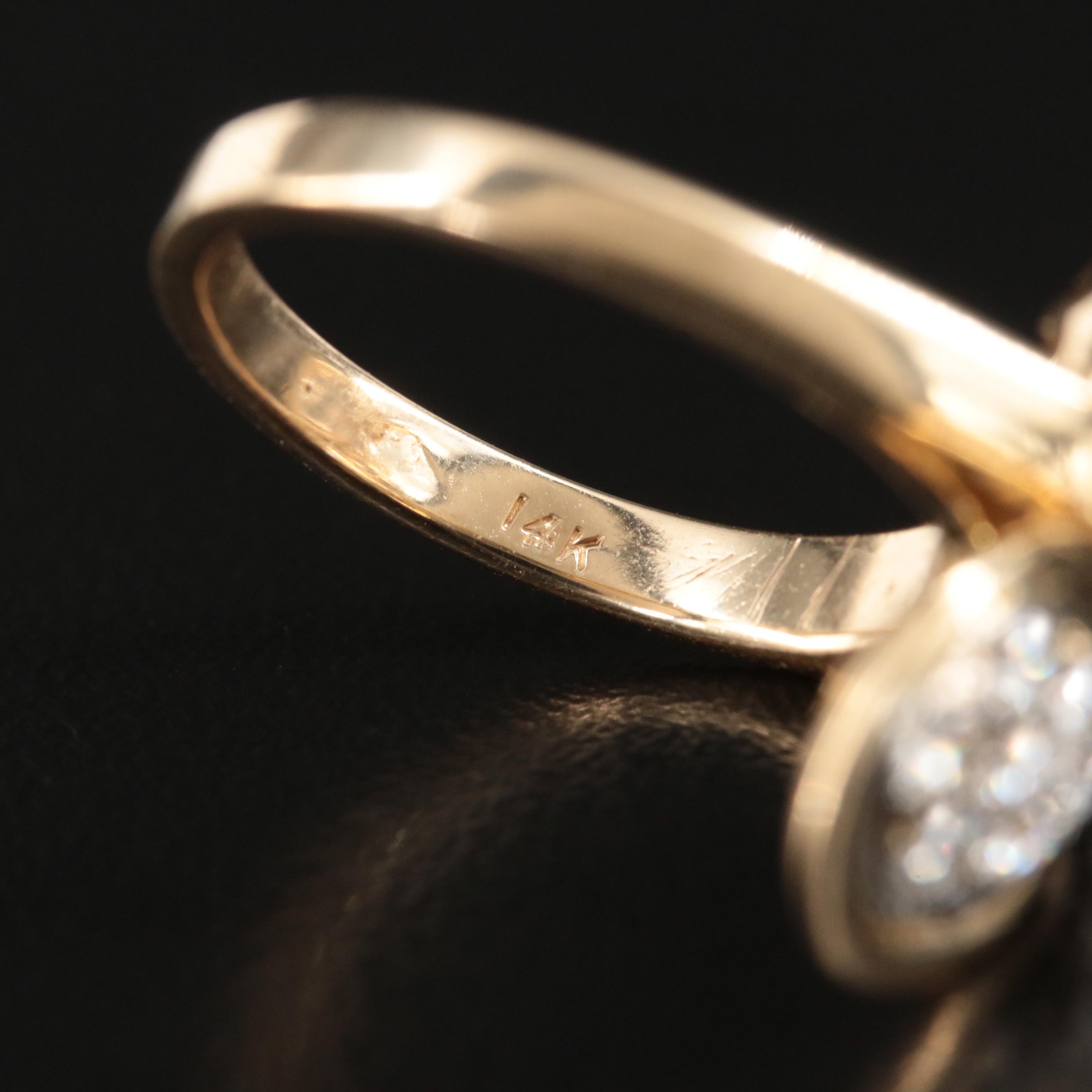 14K 1.00 CTW Diamond Ring