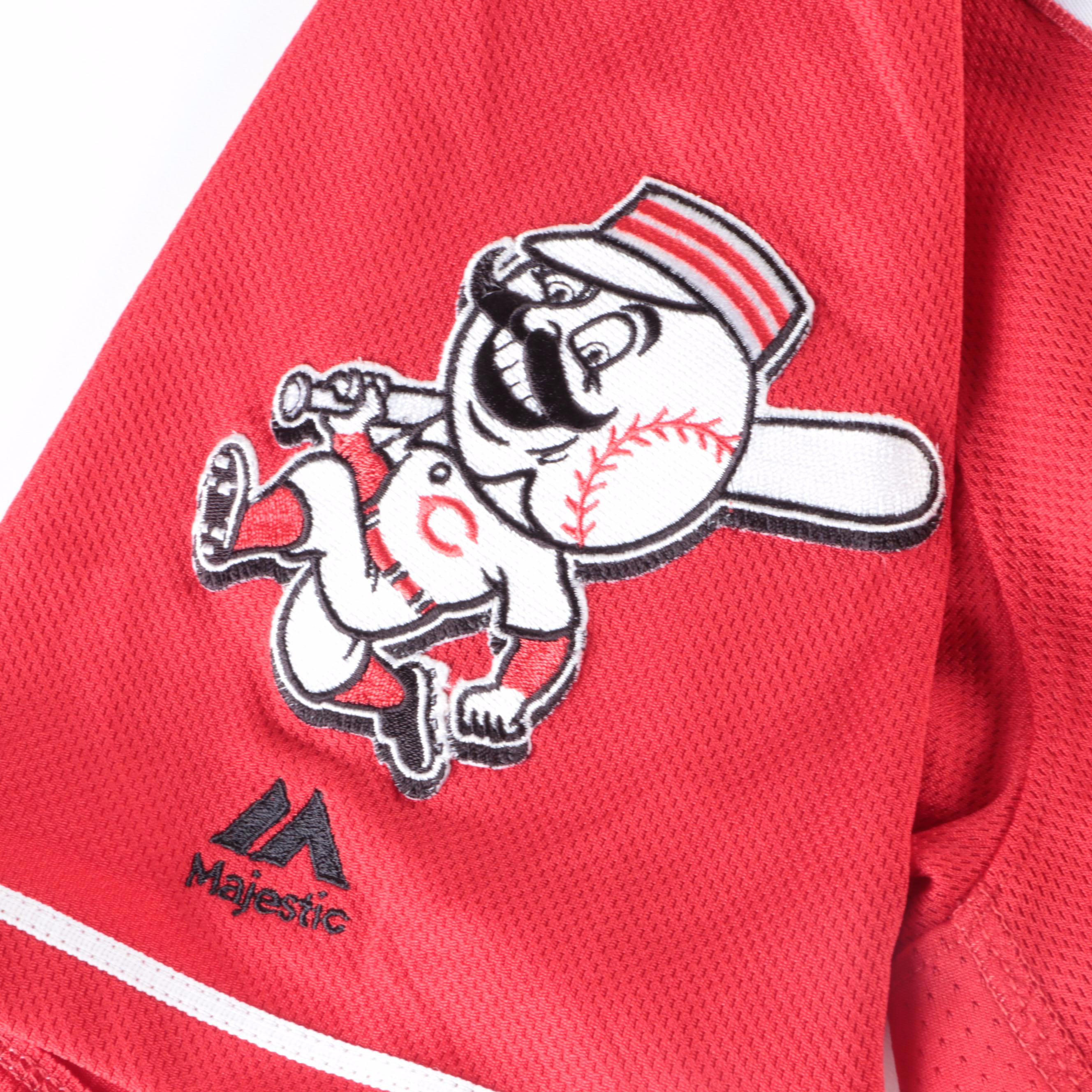 Freddie Benavides Cincinnati Reds MLB Game Used Baseball Jersey, 2019