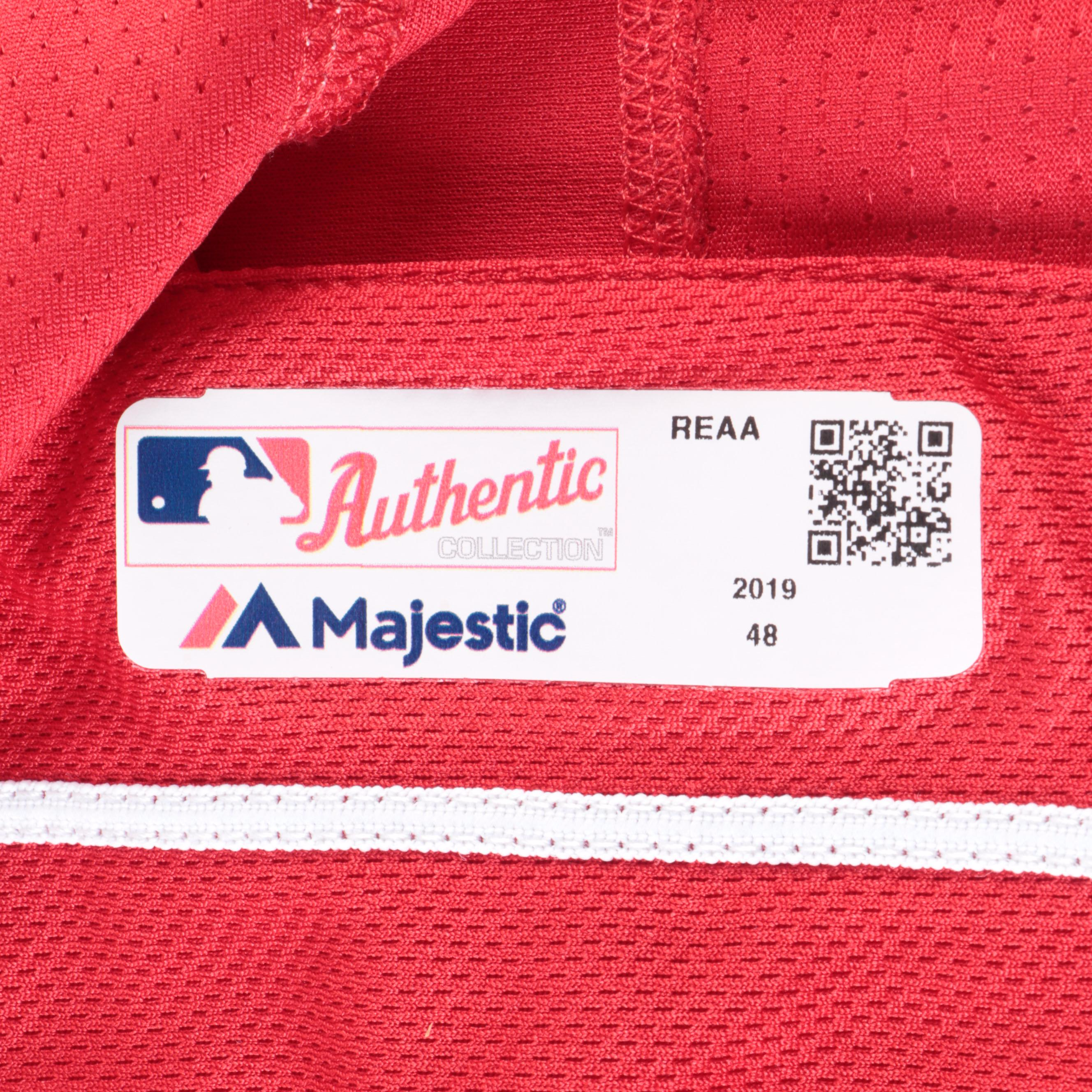 Freddie Benavides Cincinnati Reds MLB Game Used Baseball Jersey, 2019