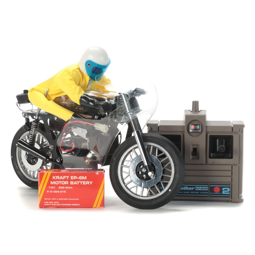 Kraft Industries Eleck Rider Radio Controlled Motorcycle