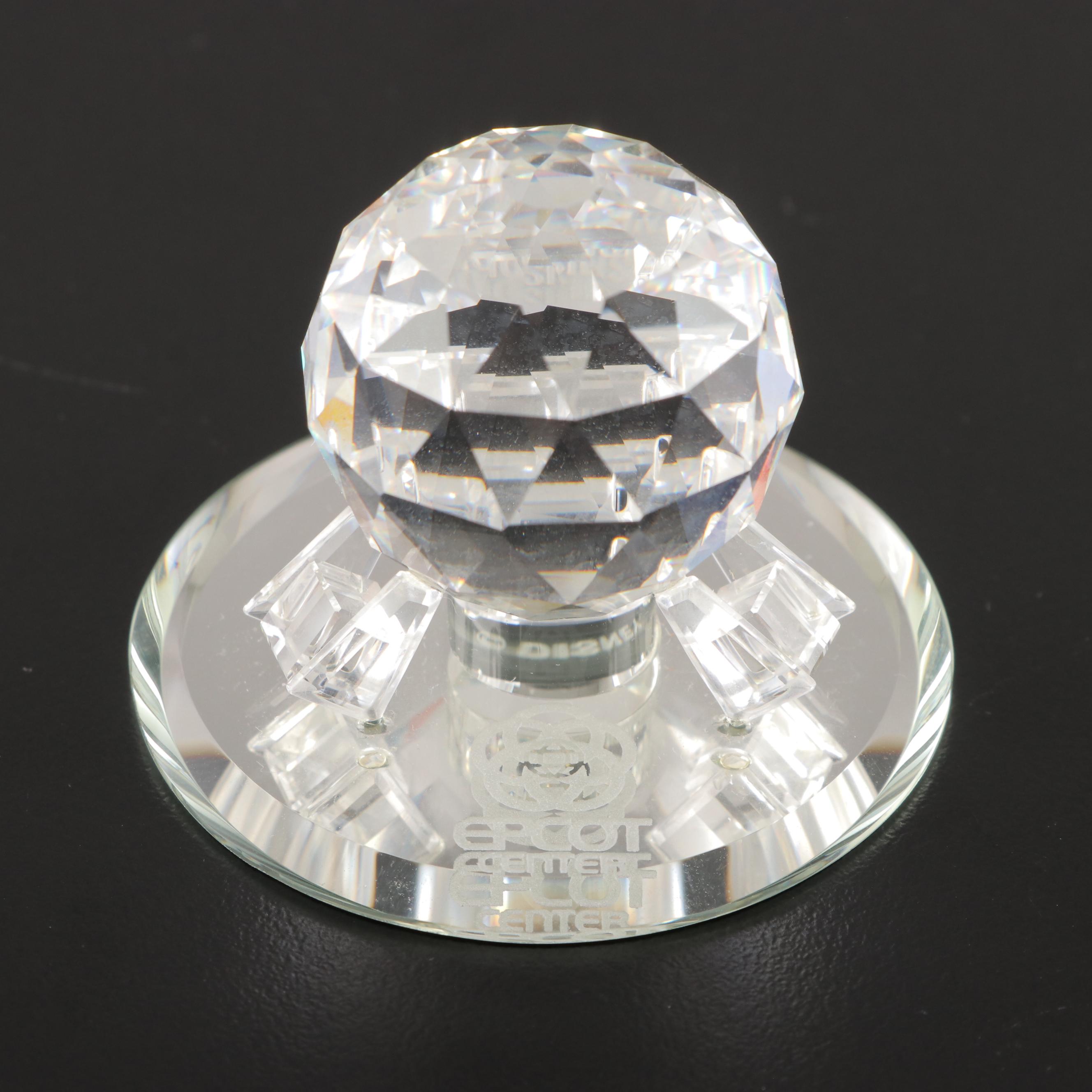 Disney Epcot and Other Crystal Figurines