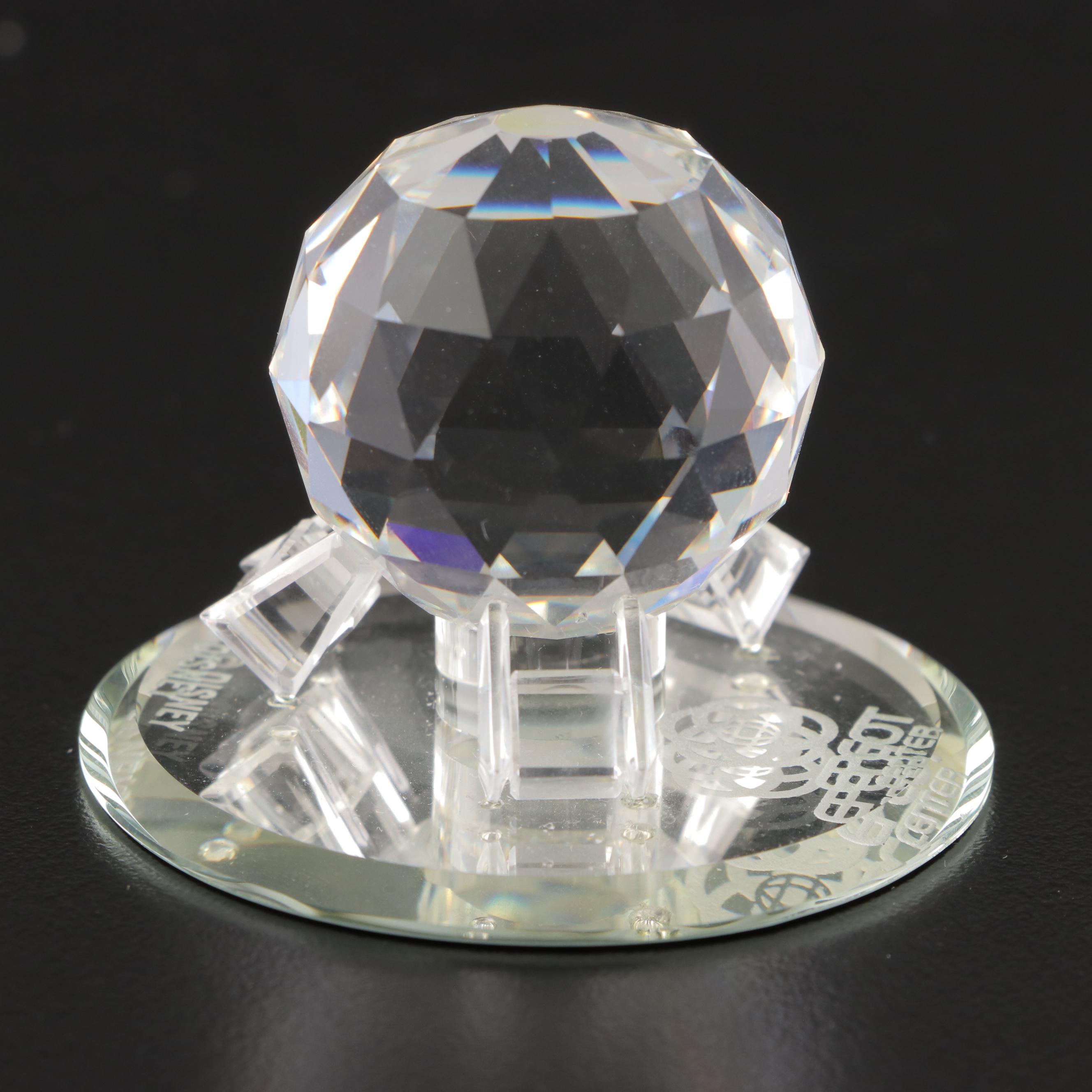 Disney Epcot and Other Crystal Figurines