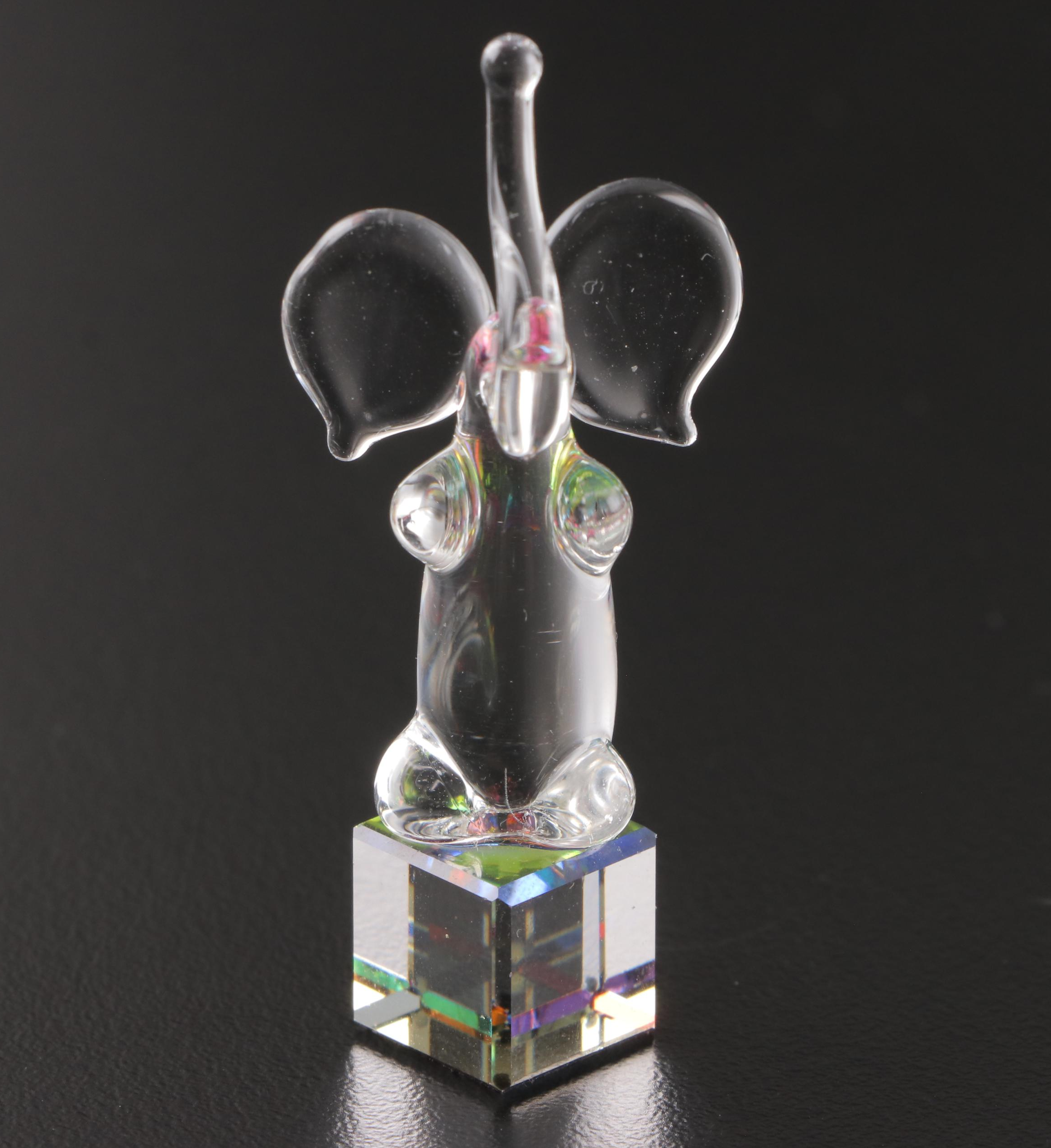 Disney Epcot and Other Crystal Figurines