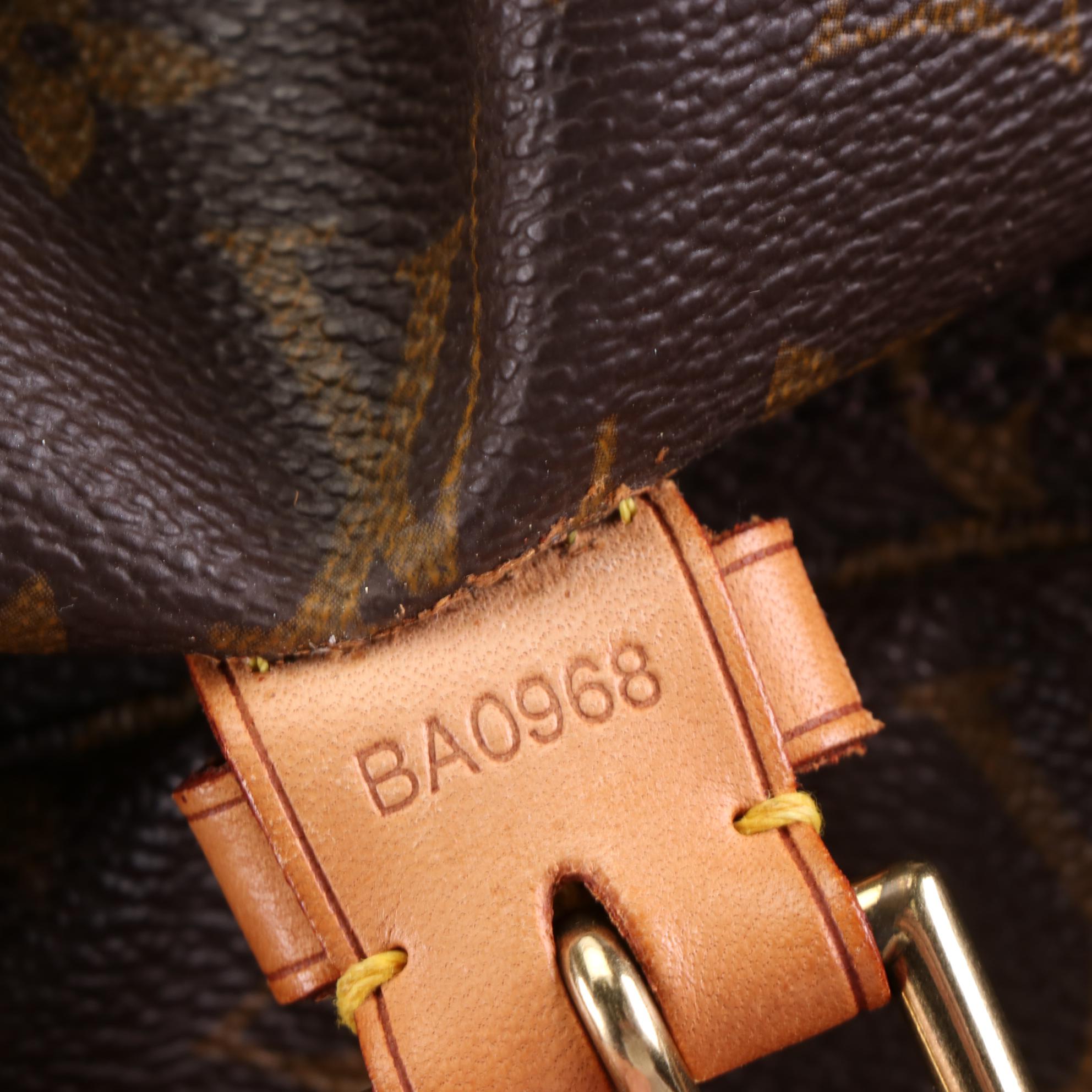 Louis Vuitton Montsouris GM Backpack in Monogram Canvas and Leather