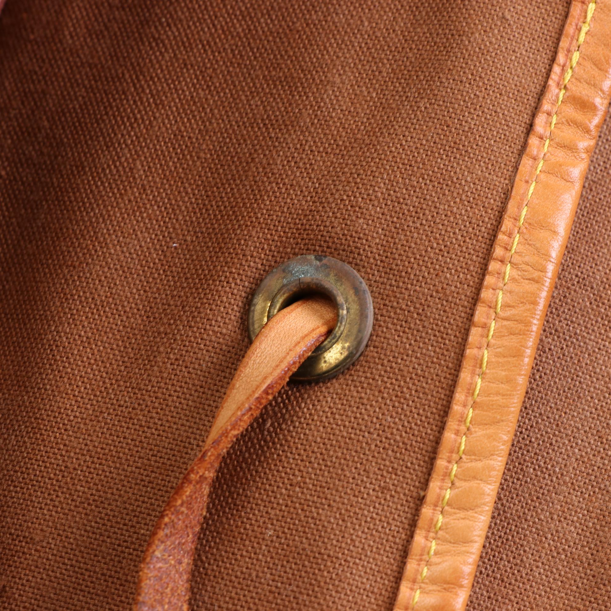 Louis Vuitton Montsouris GM Backpack in Monogram Canvas and Leather