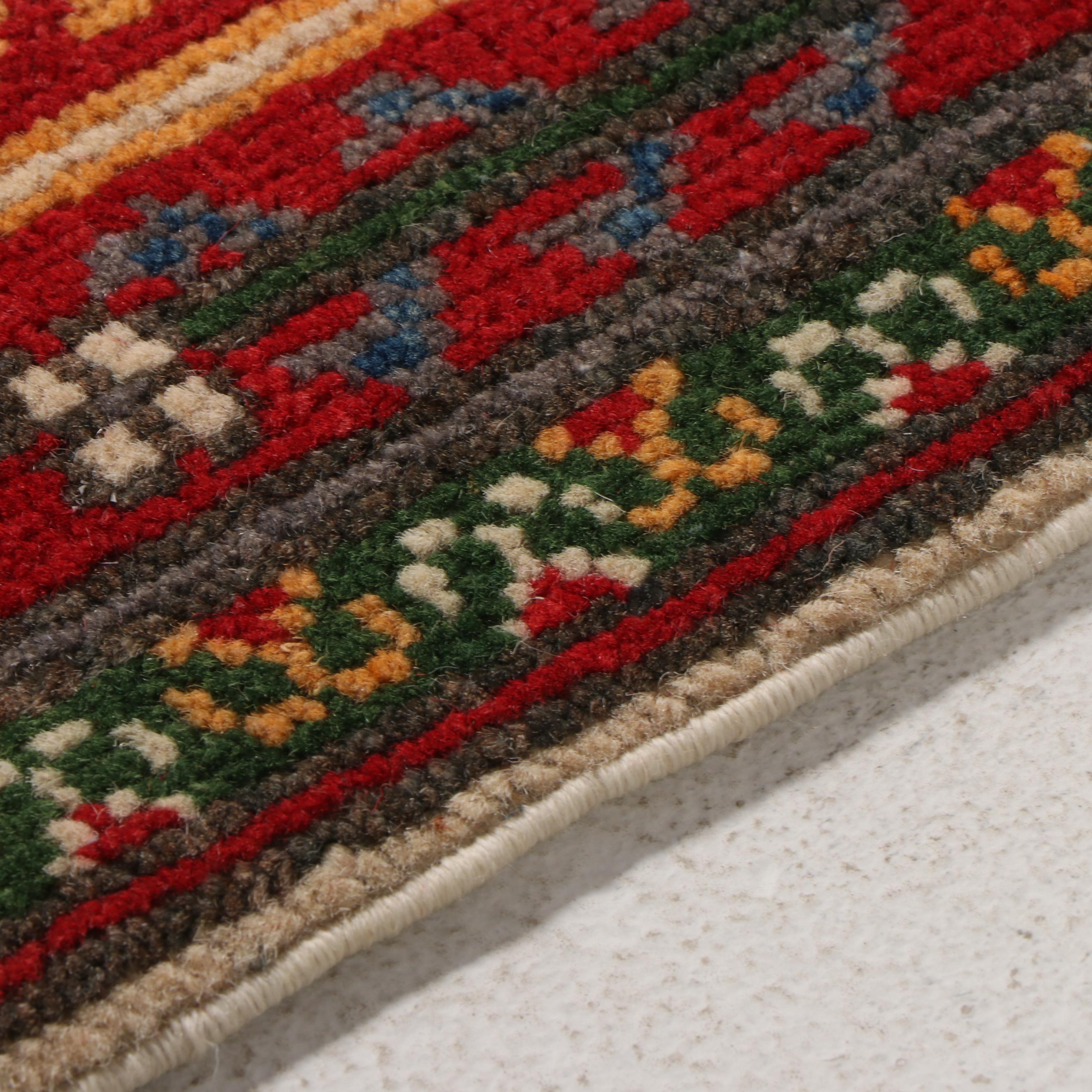 2'9 x 9'9 Hand-Knotted Pakistani Kazak Carpet Runner