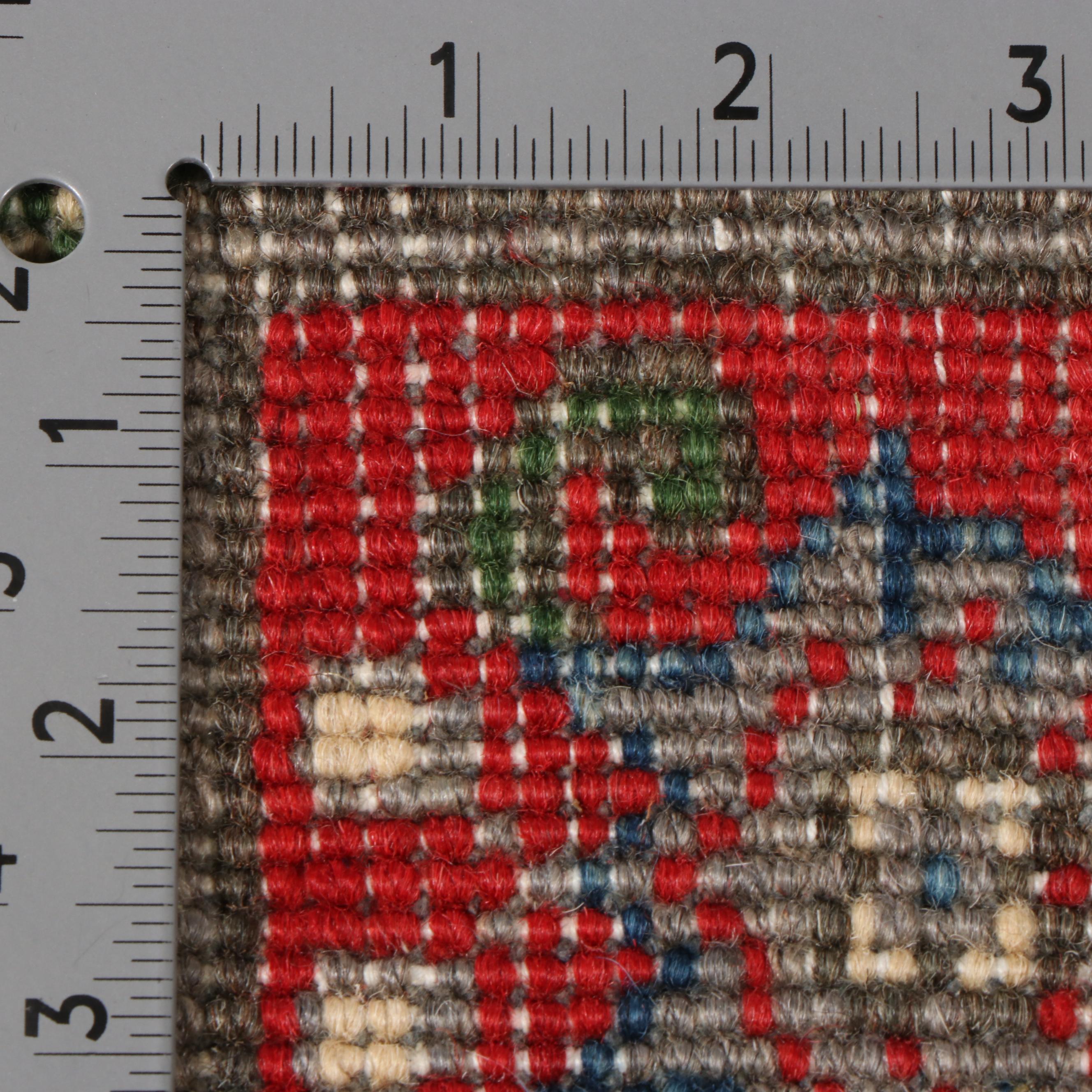 2'9 x 9'9 Hand-Knotted Pakistani Kazak Carpet Runner